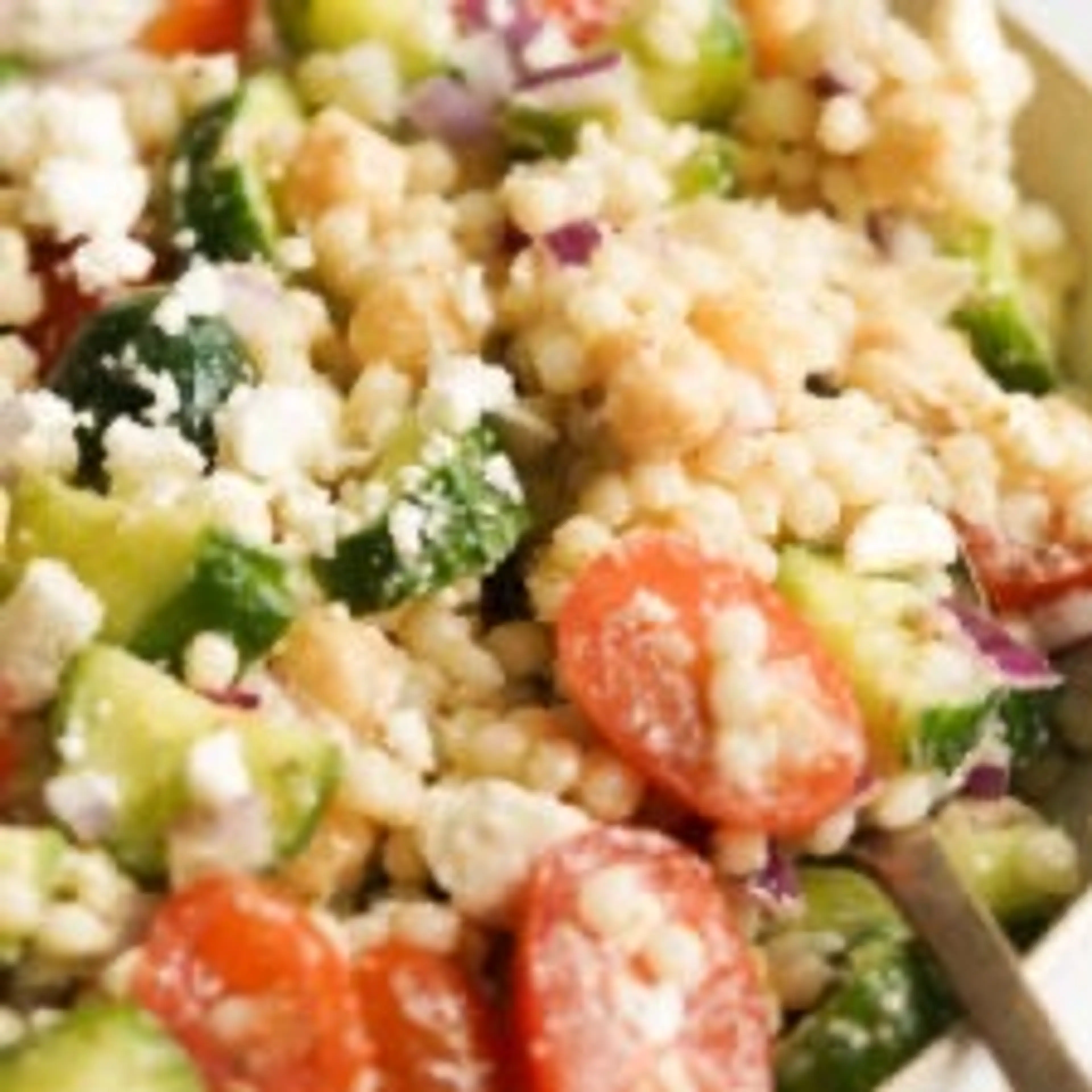 Mediterranean Chickpea Couscous Salad