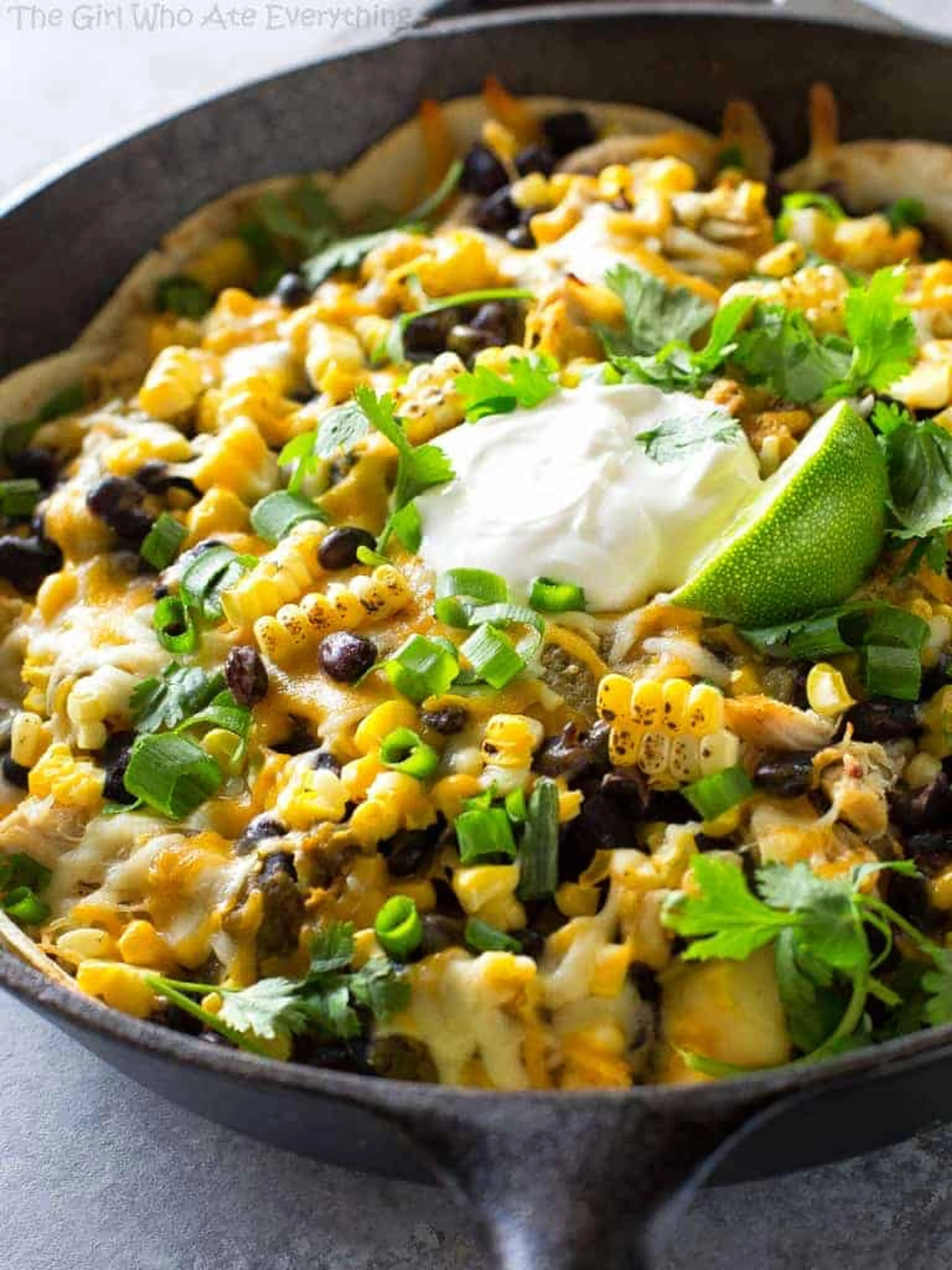 One-Pan Chicken Tortilla Bake