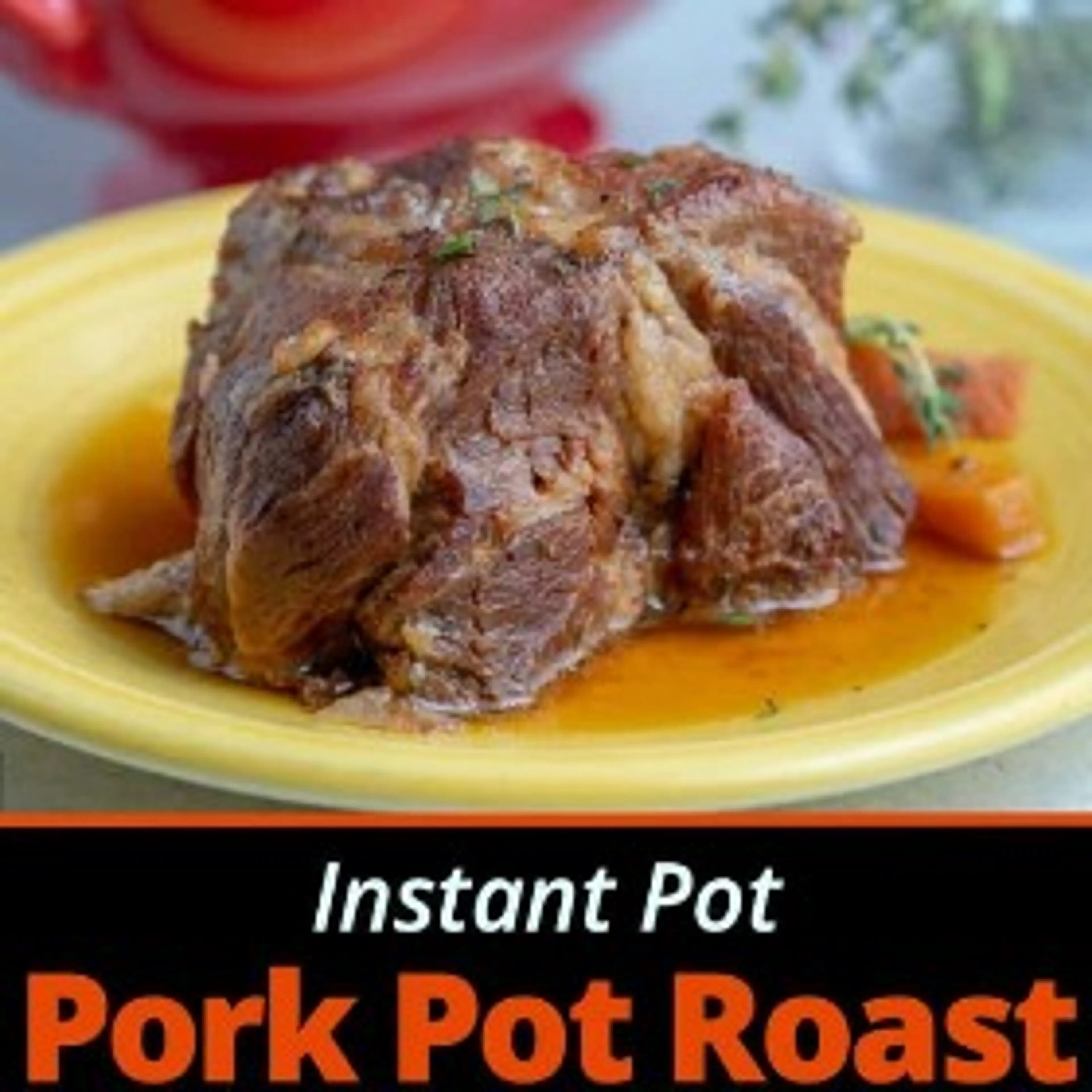 Instant Pot German Pot Roast with Mustard (Senfbraten)