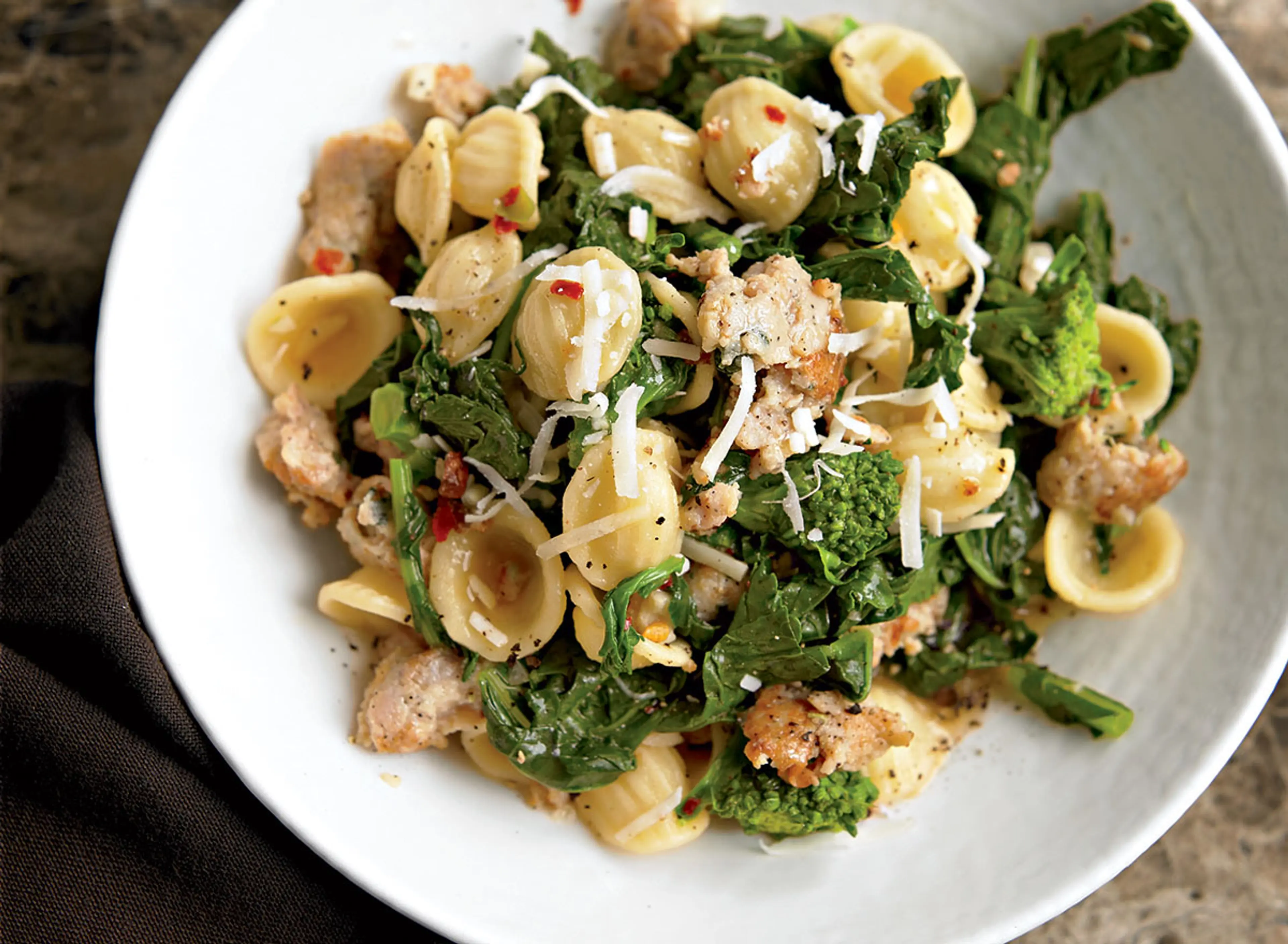 Healthy Orecchiette With Broccoli Rabe