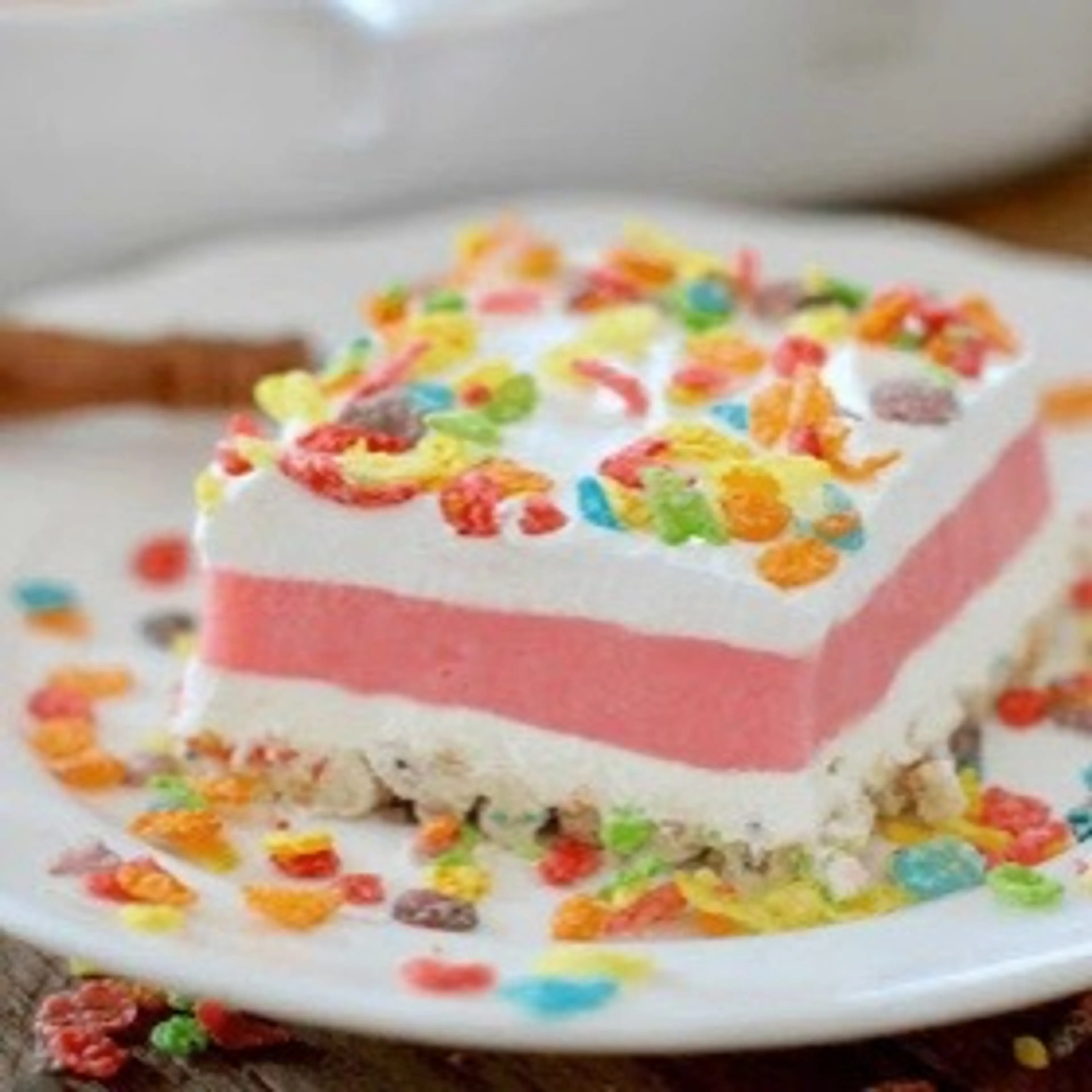 Fruity Pebbles Layered Dessert