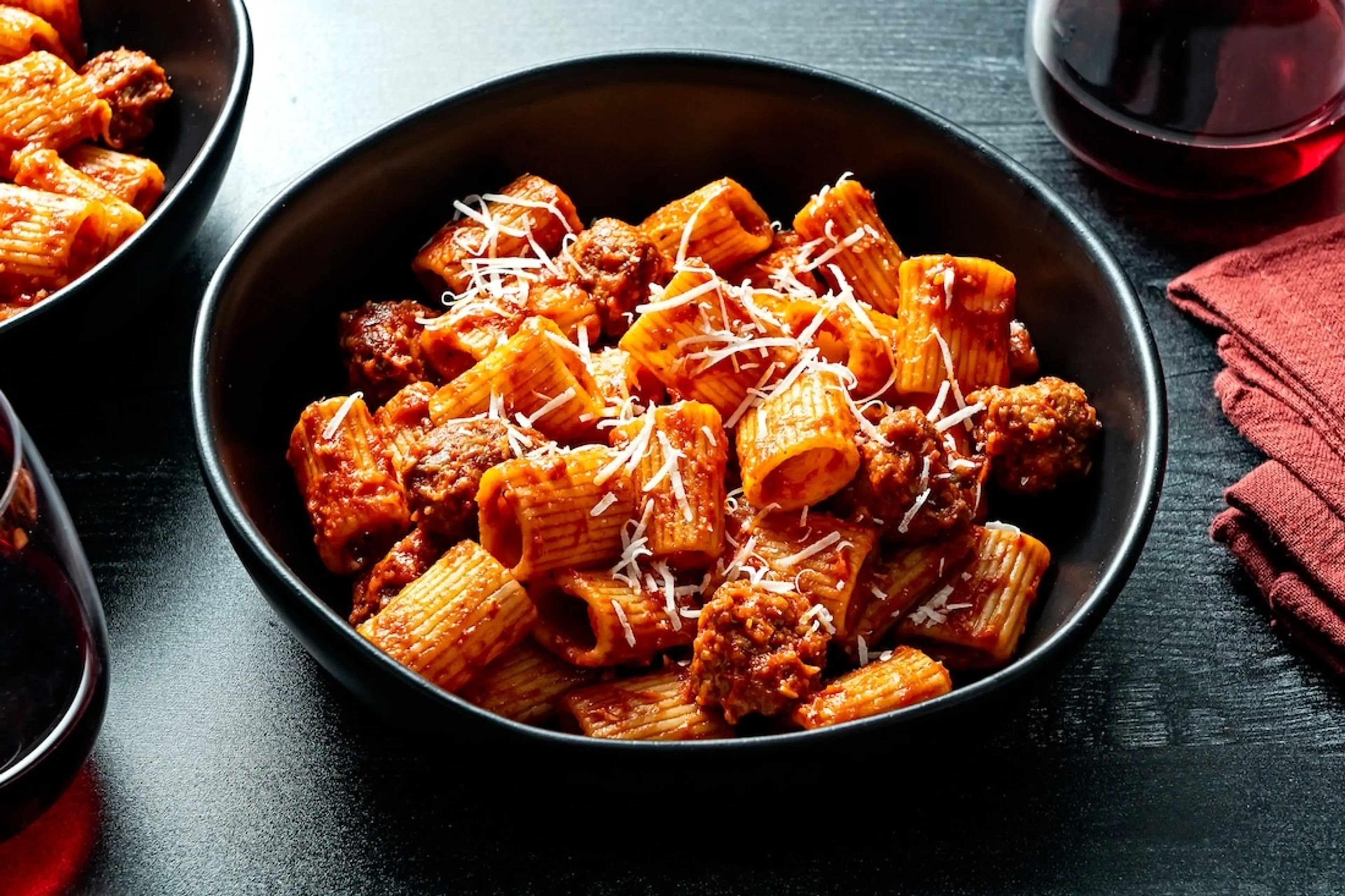 Red Hen Mezzi Rigatoni With Fennel Sausage Ragu