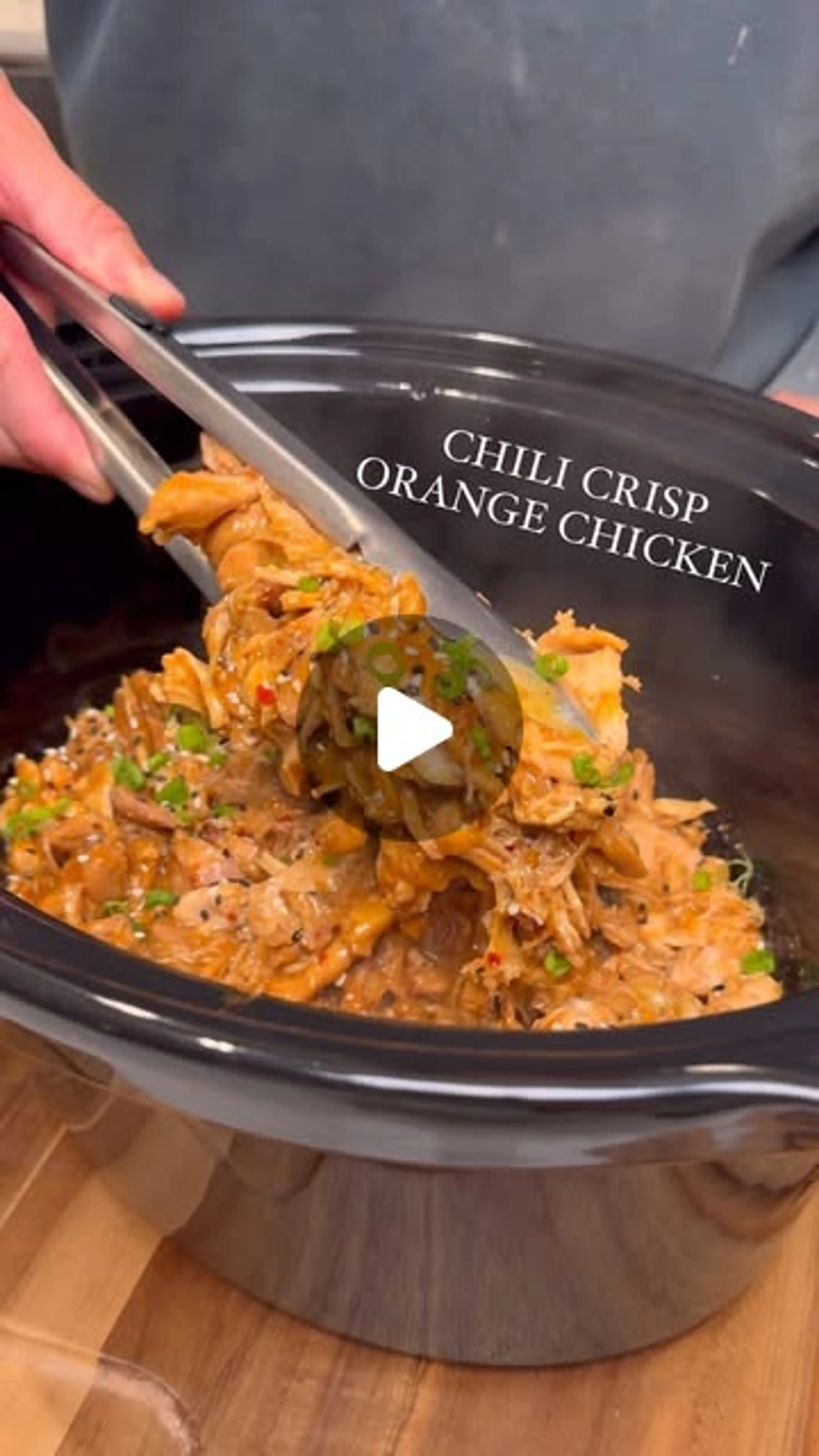 Chili Crisp Orange Chicken