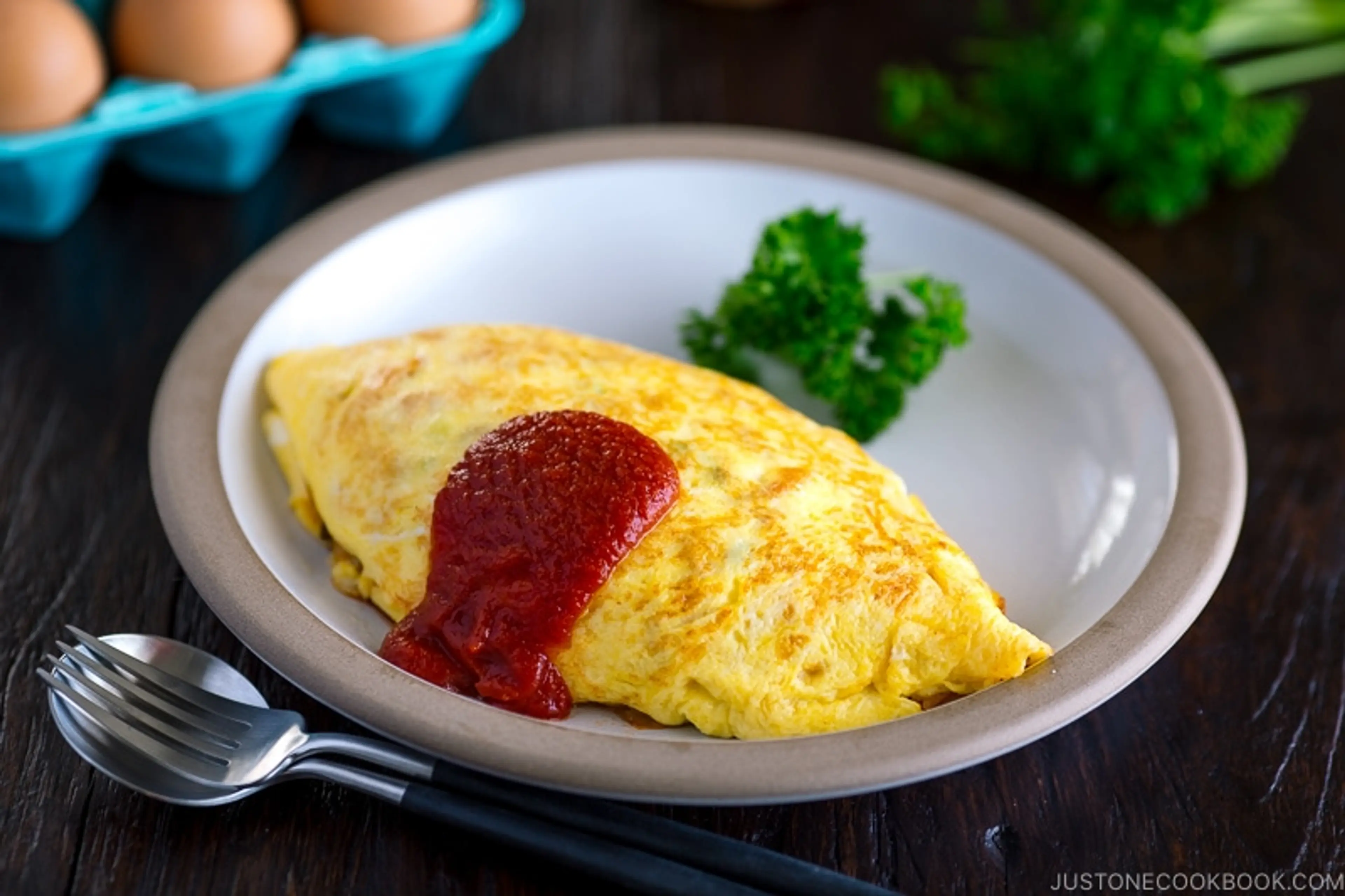 Omurice (Omelette Rice)