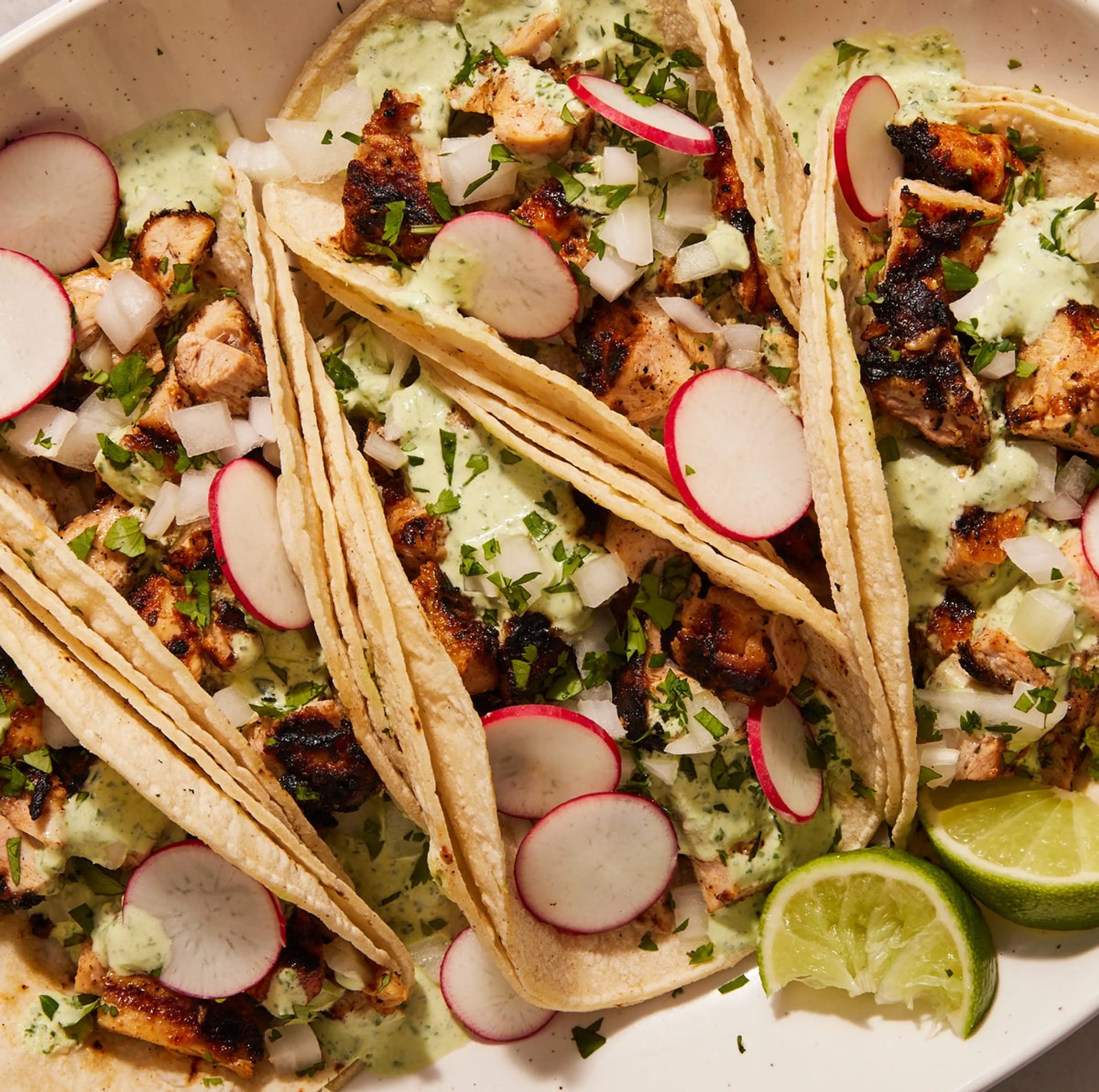 Grilled Chicken Street Tacos