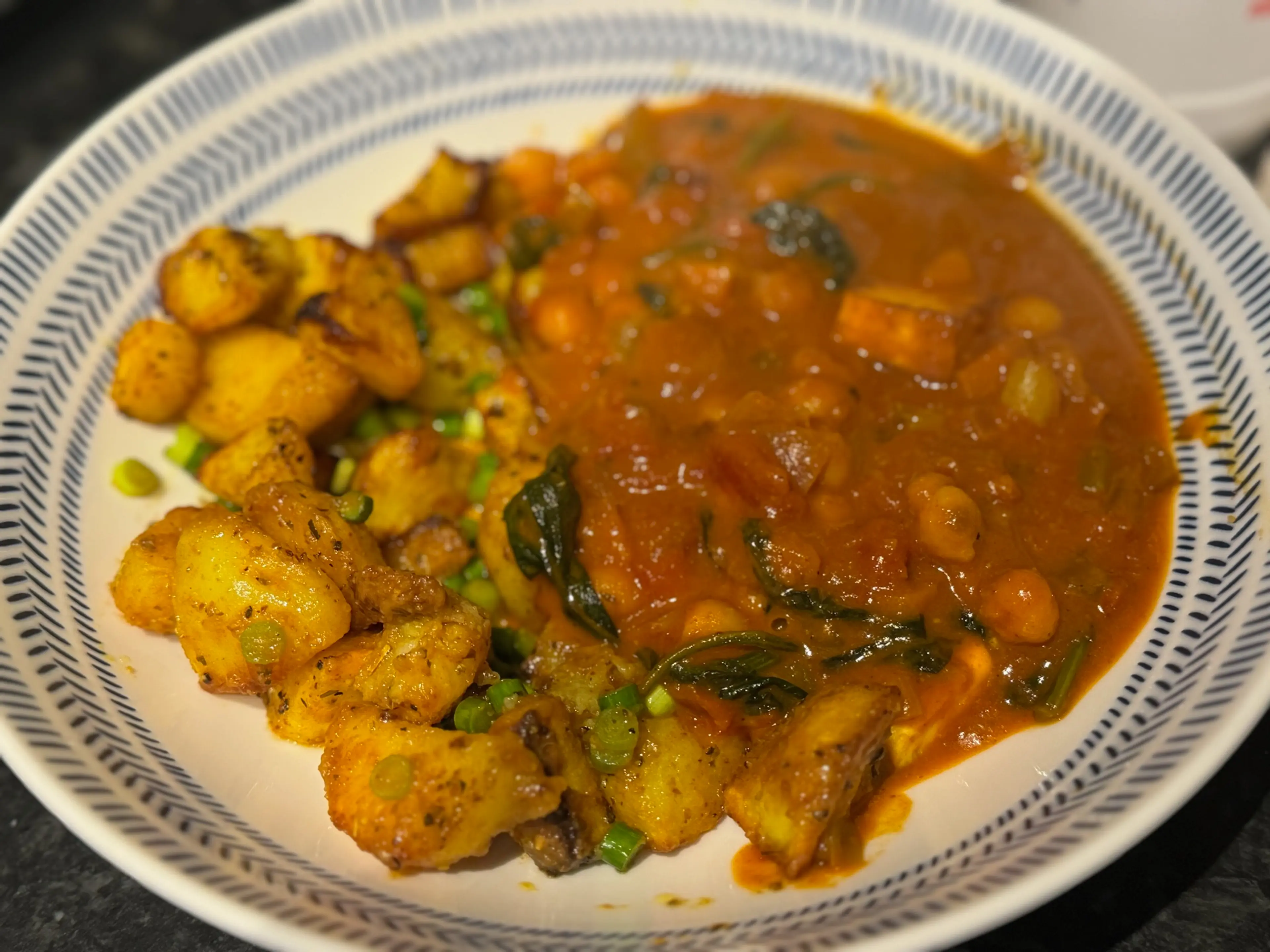 Paneer And Chickpea Curry