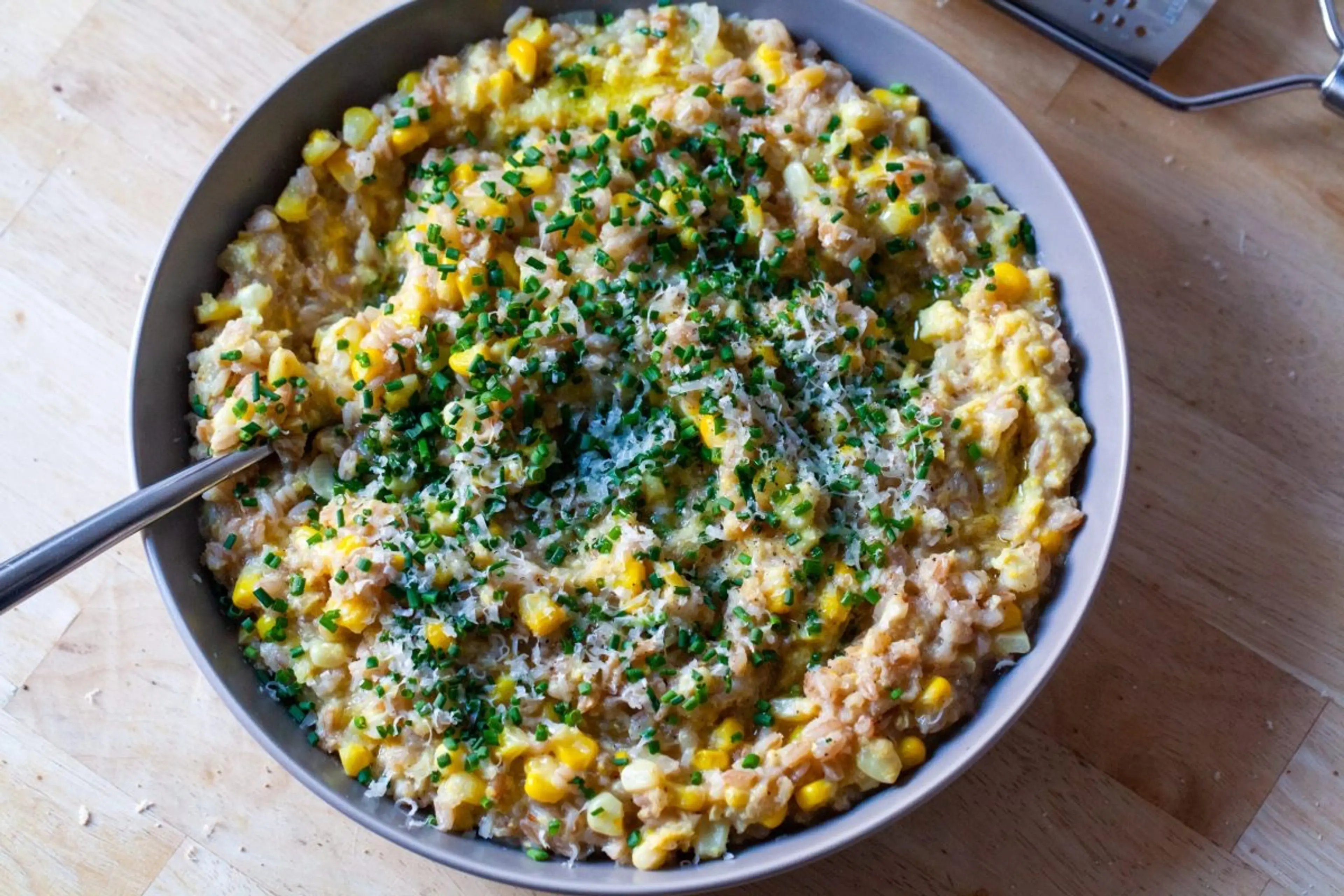 Corn Butter Farro