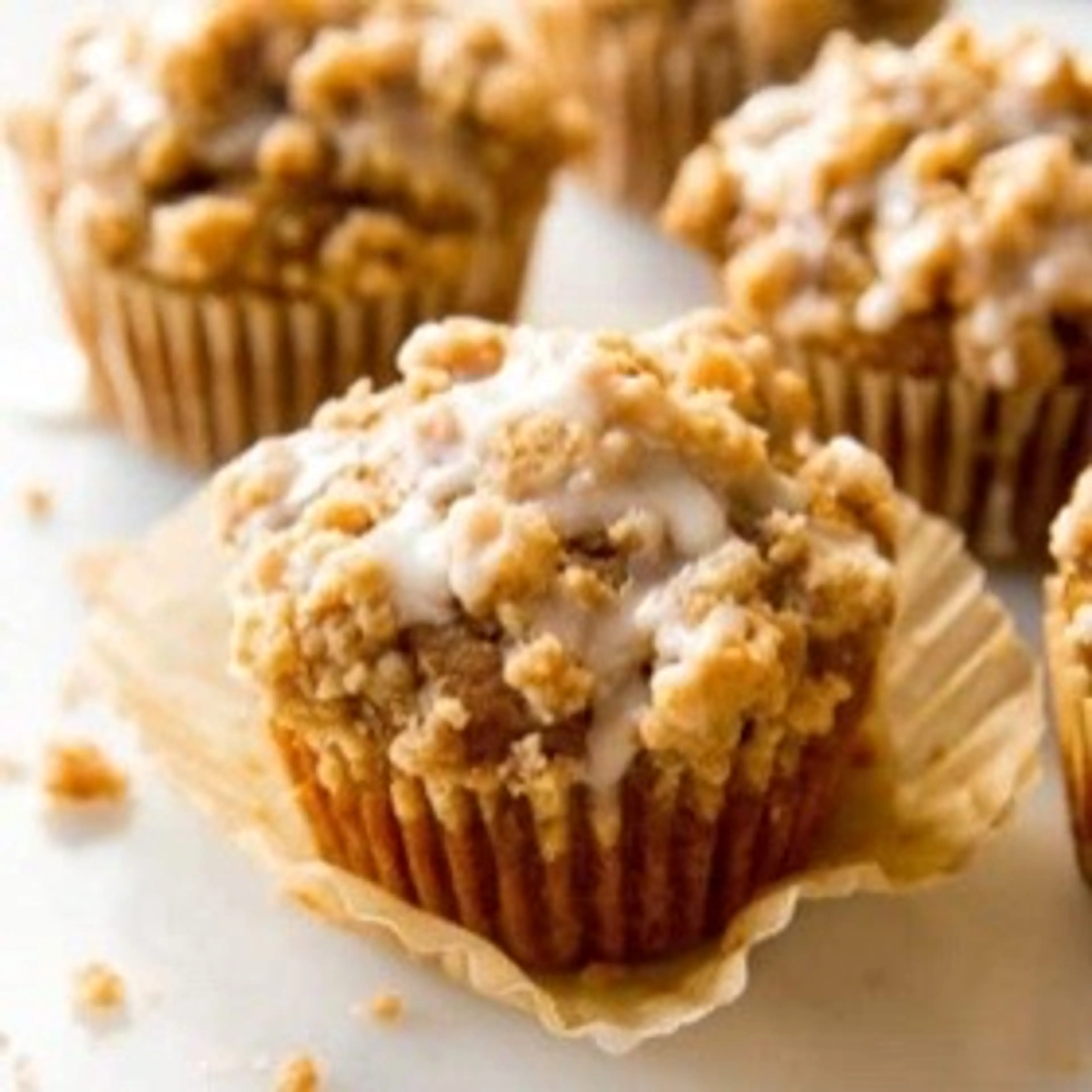 Pumpkin Crumb Cake Muffins