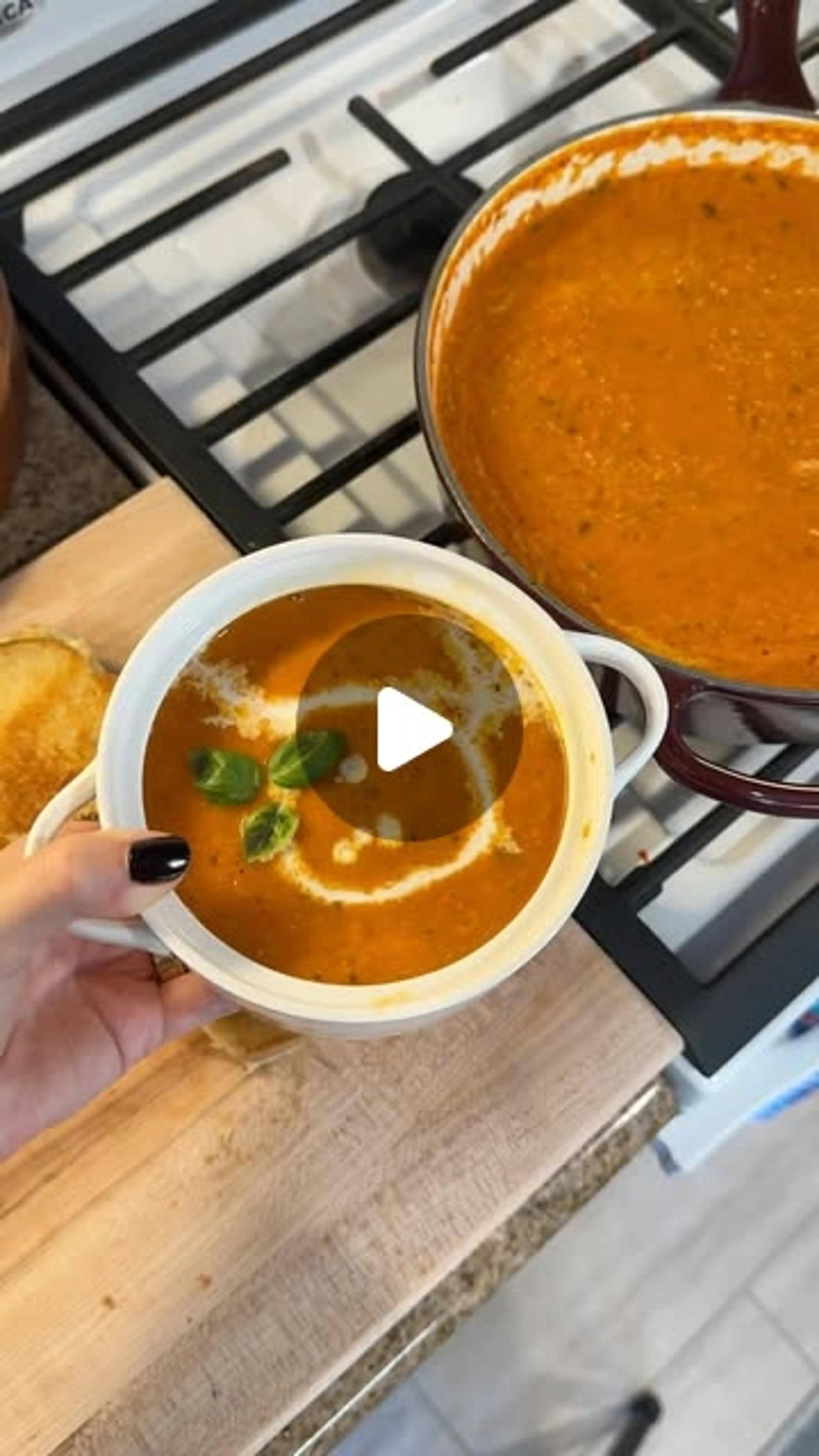 Soup Series Part 5: Creamy Tomato Soup + Grilled Cheese Feat