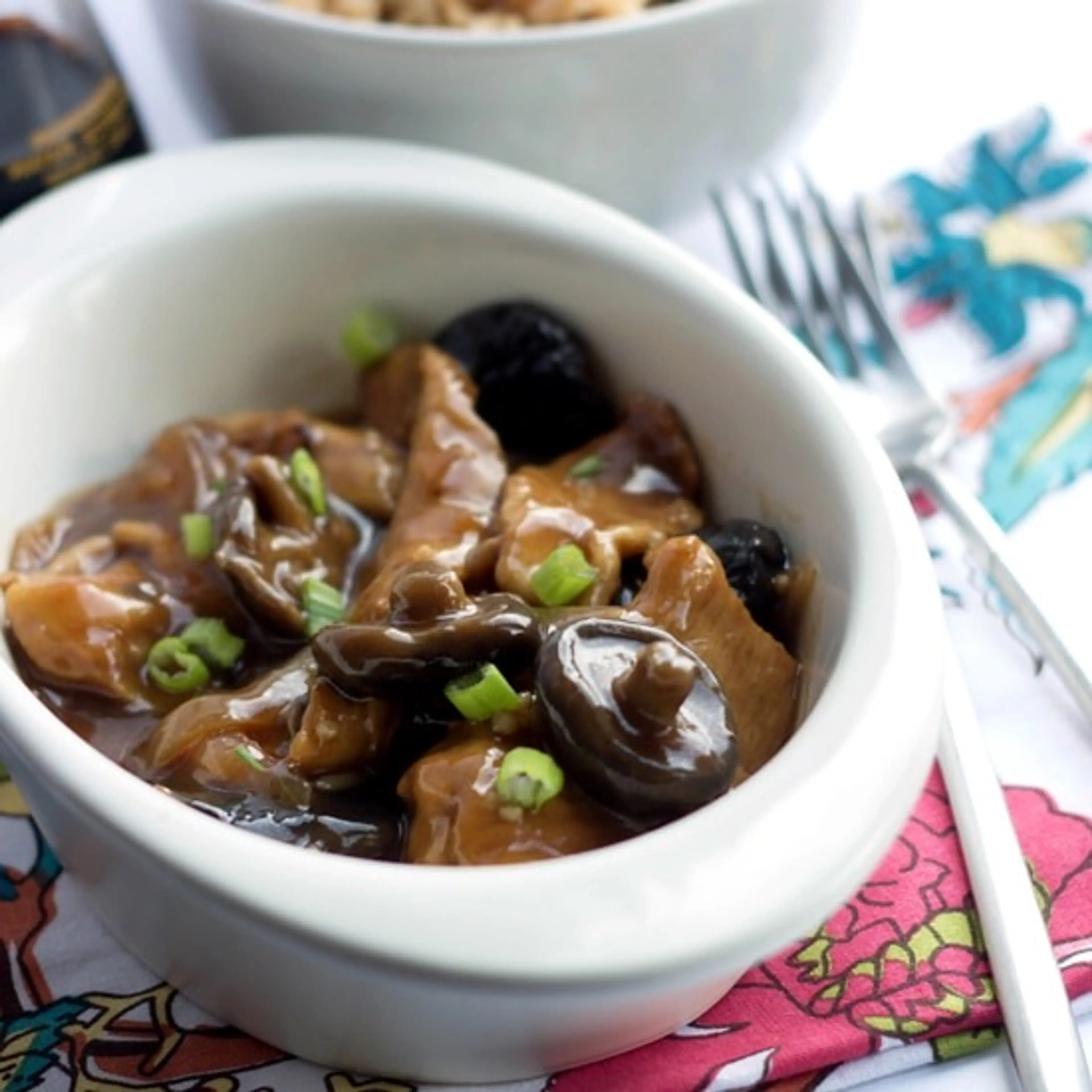 Chicken with Chinese Mushrooms