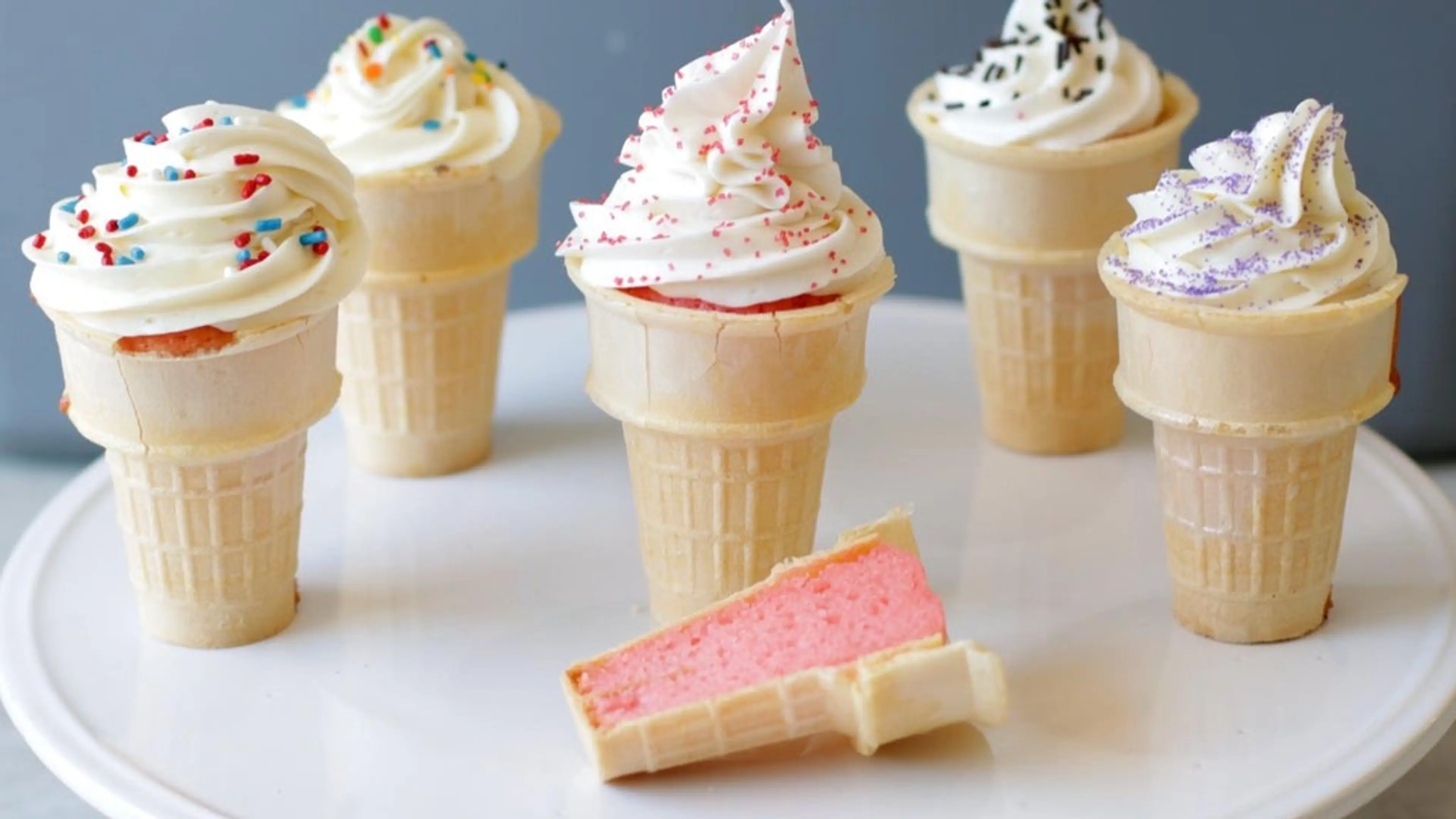 Ice Cream Cone Cupcakes