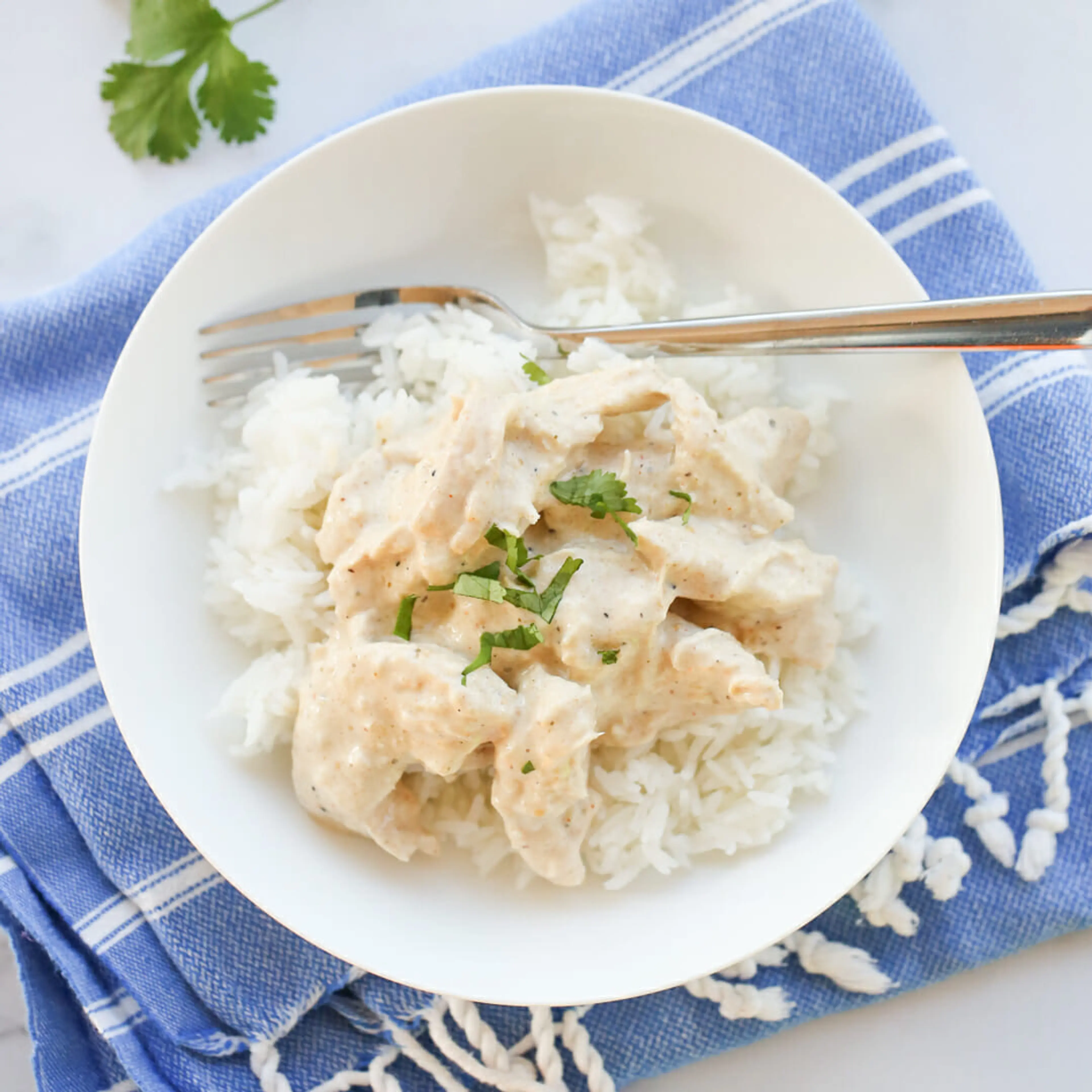 Creamy Green Chili Chicken Bake