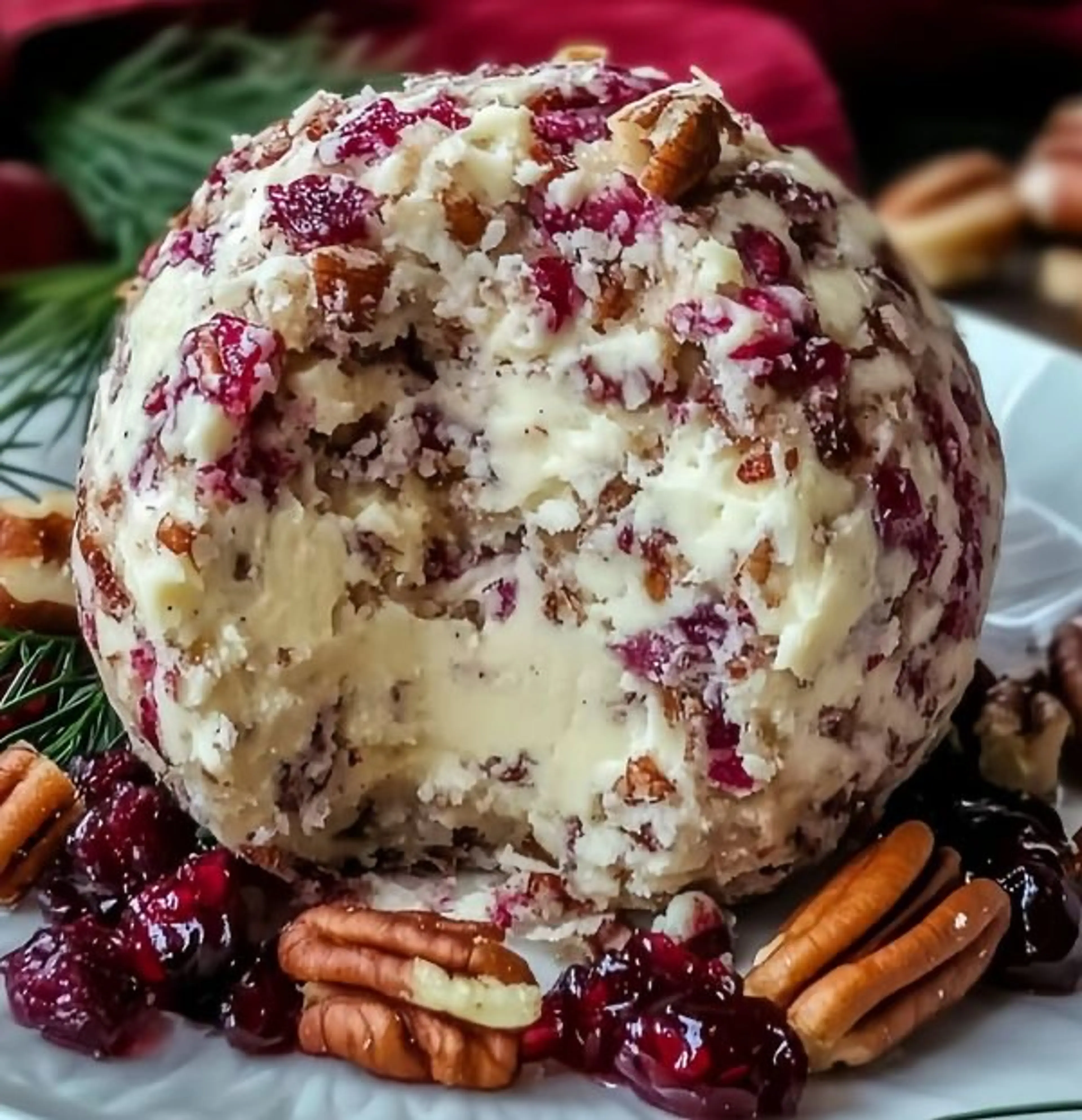 Cranberry Pecan Cheese Ball