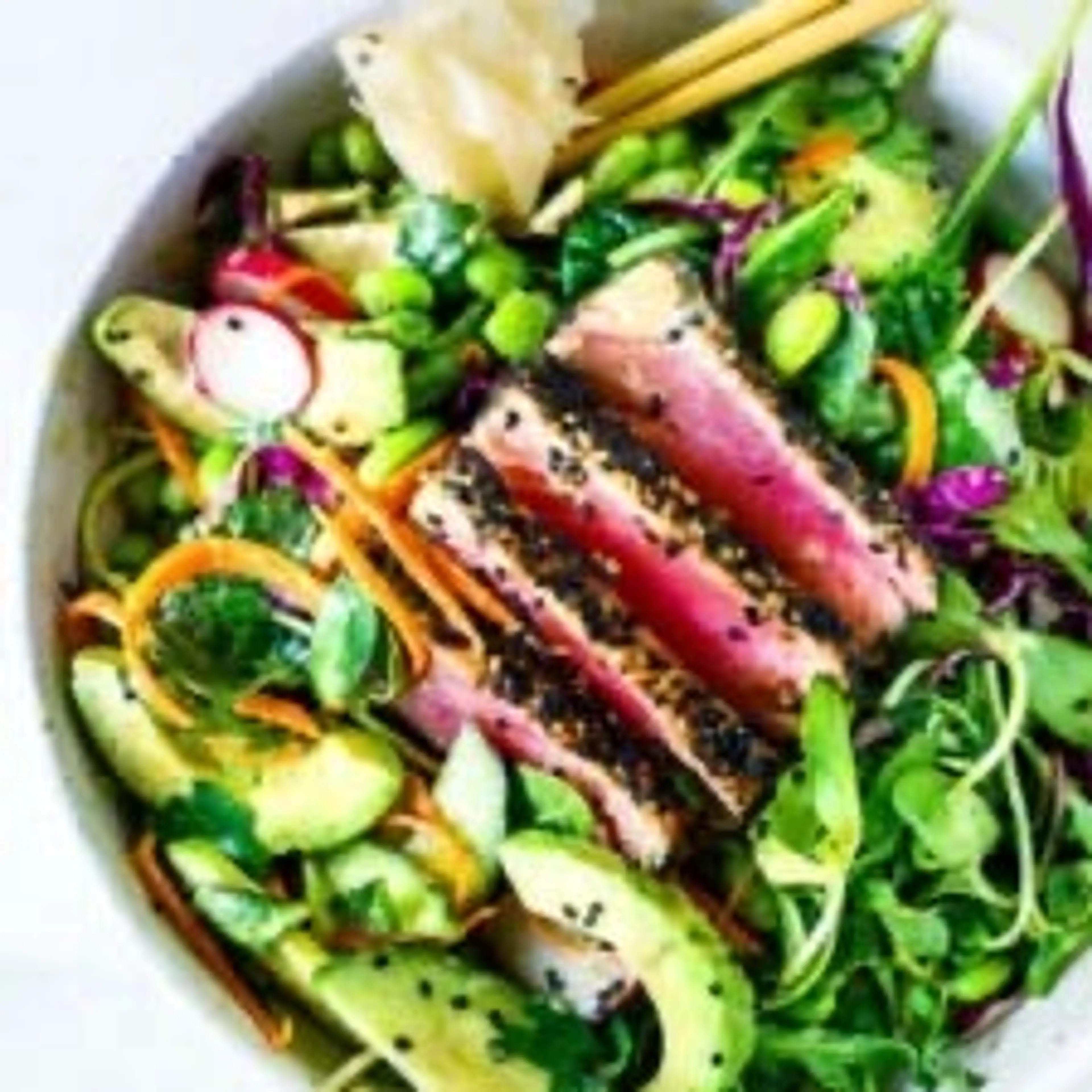 Seared Ahi Tuna Salad