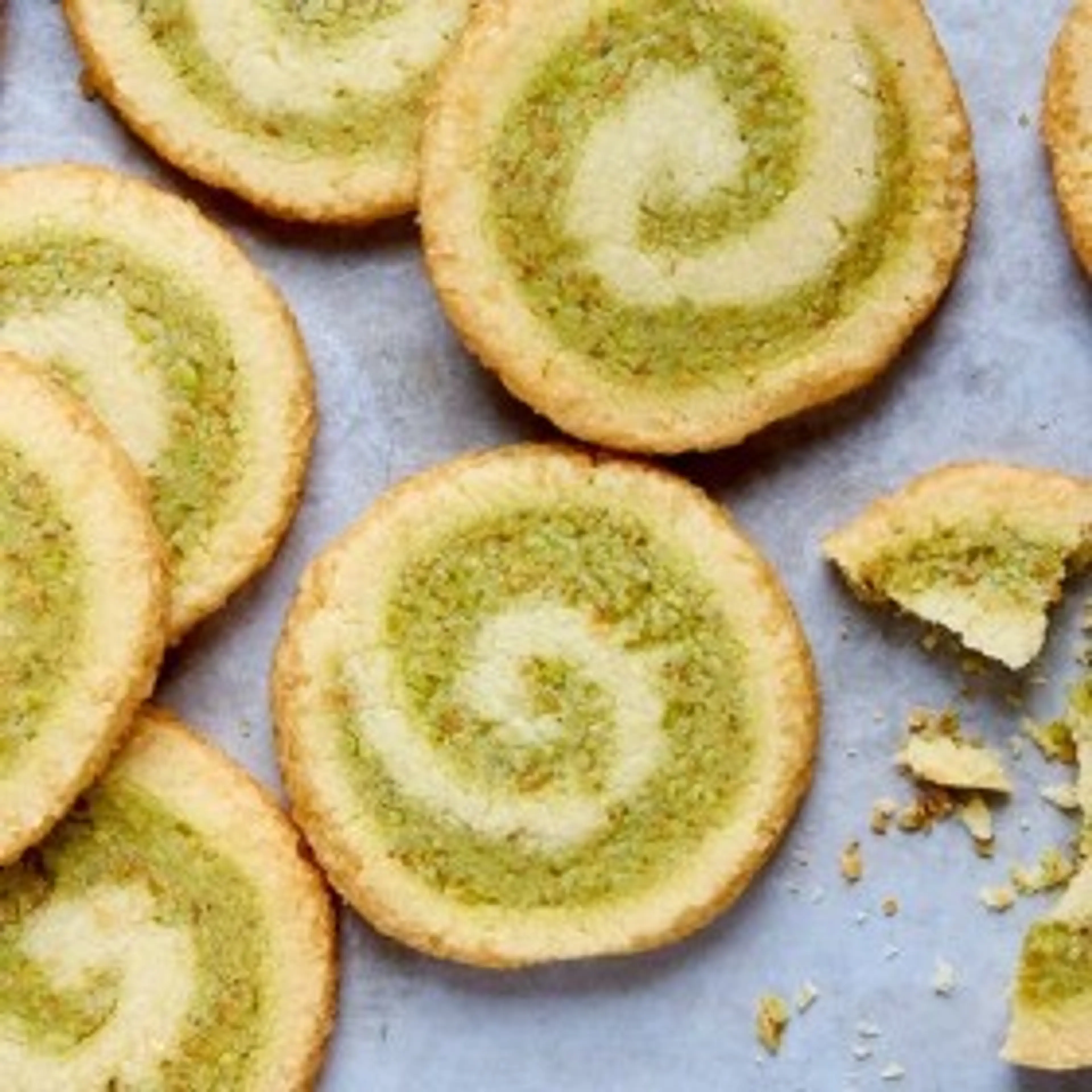 Pistachio Pinwheels