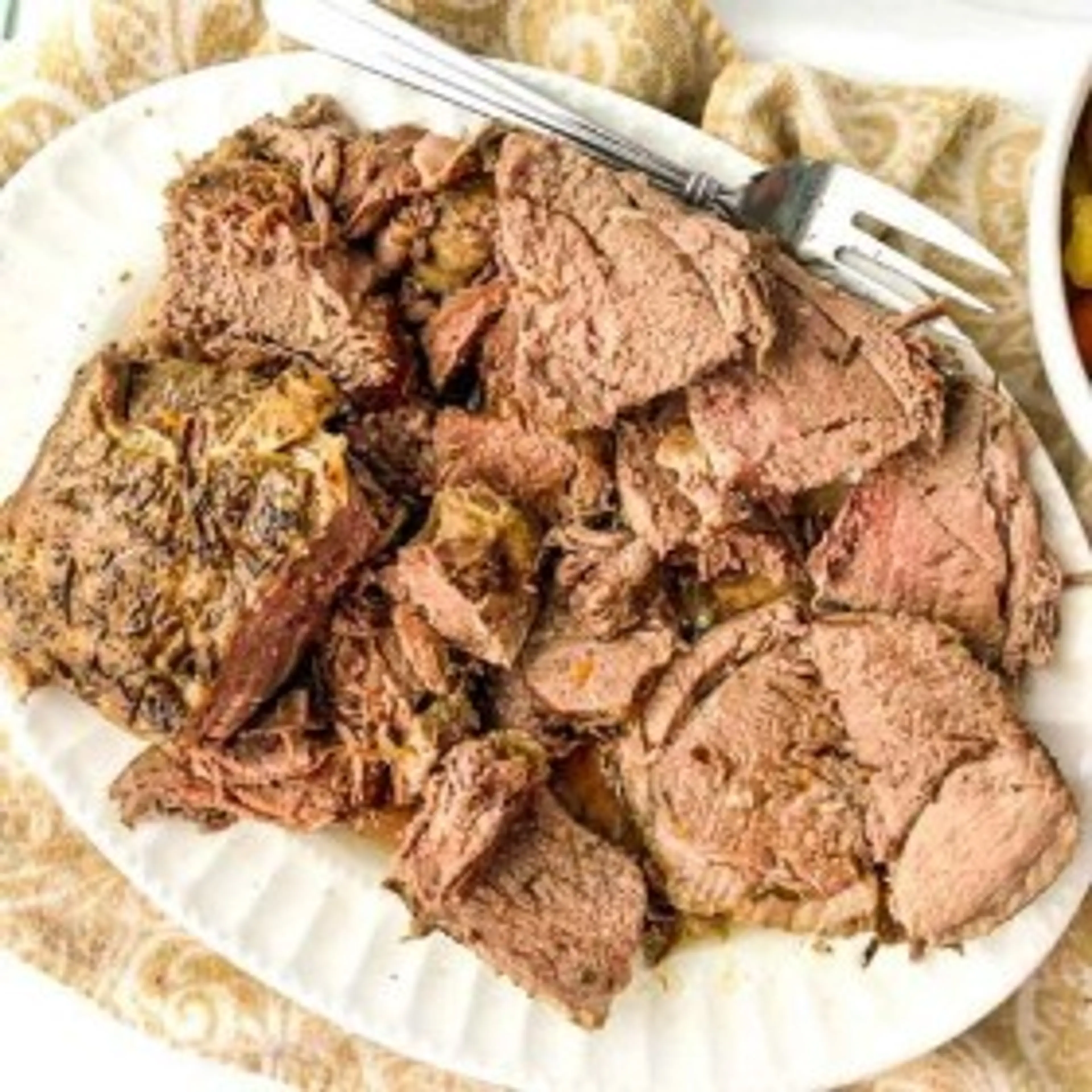 Garlic & Rosemary Instant Pot Leg of Lamb
