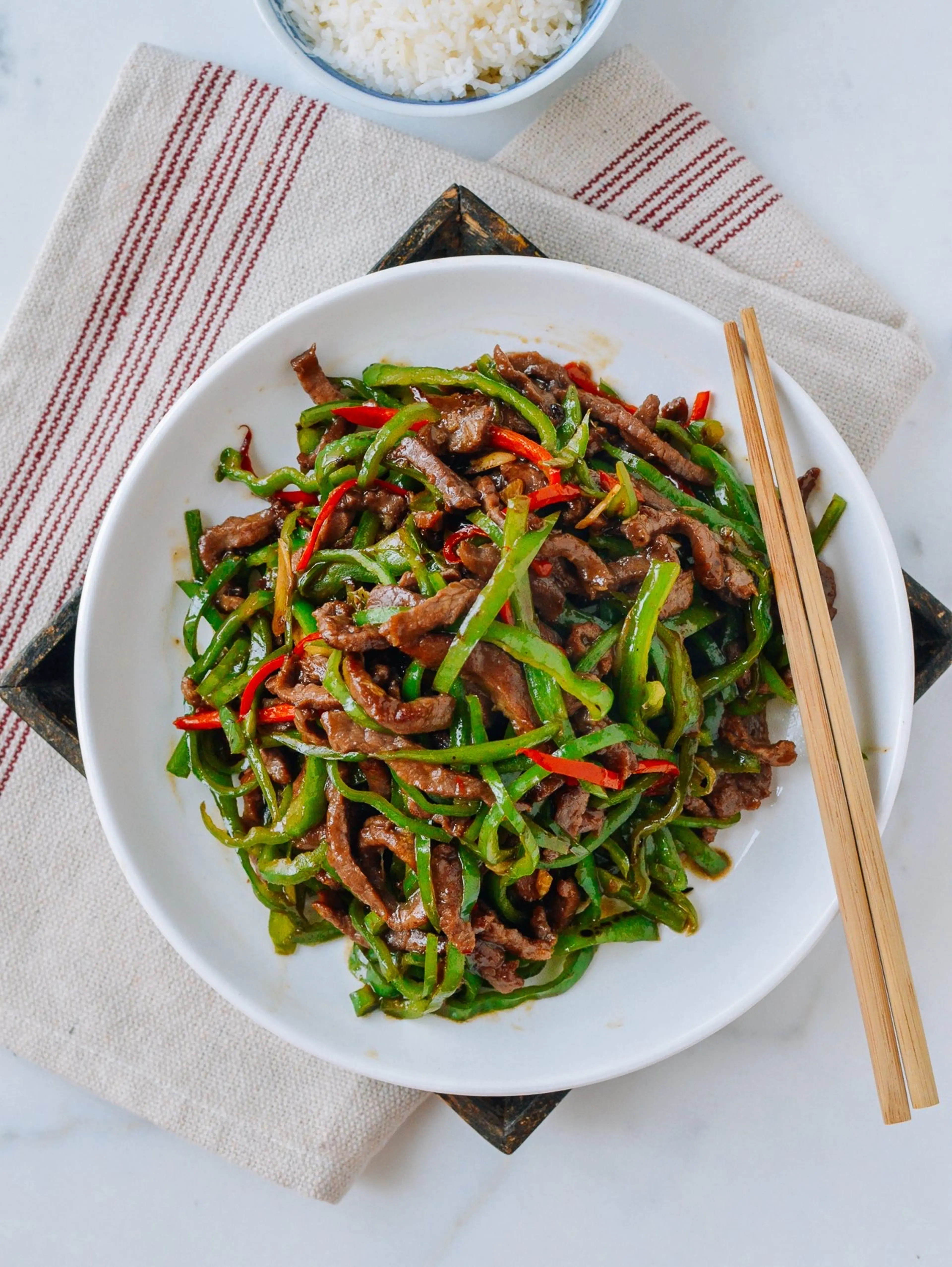 Beef and Pepper Stir-fry