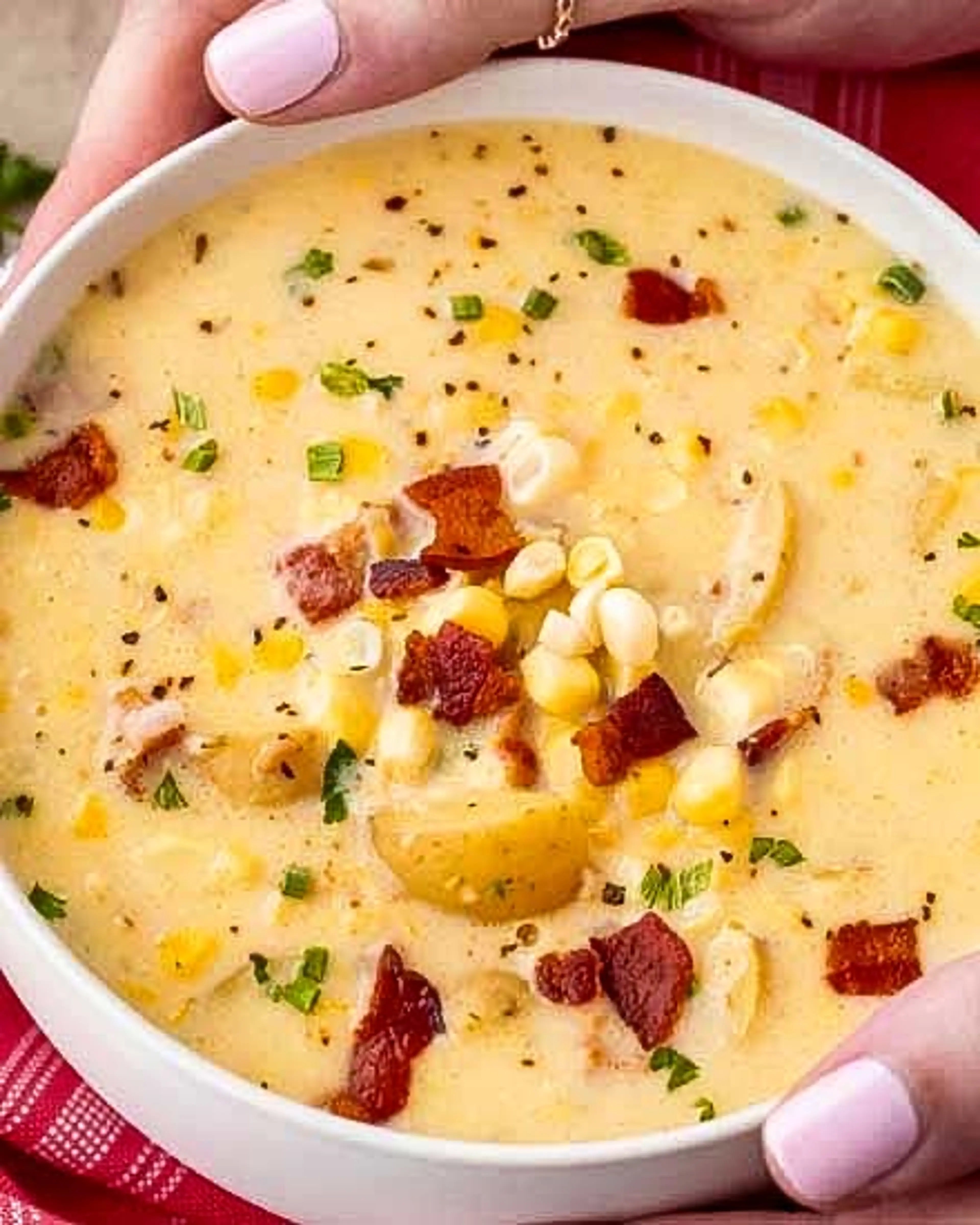 Hearty Homemade Corn Chowder