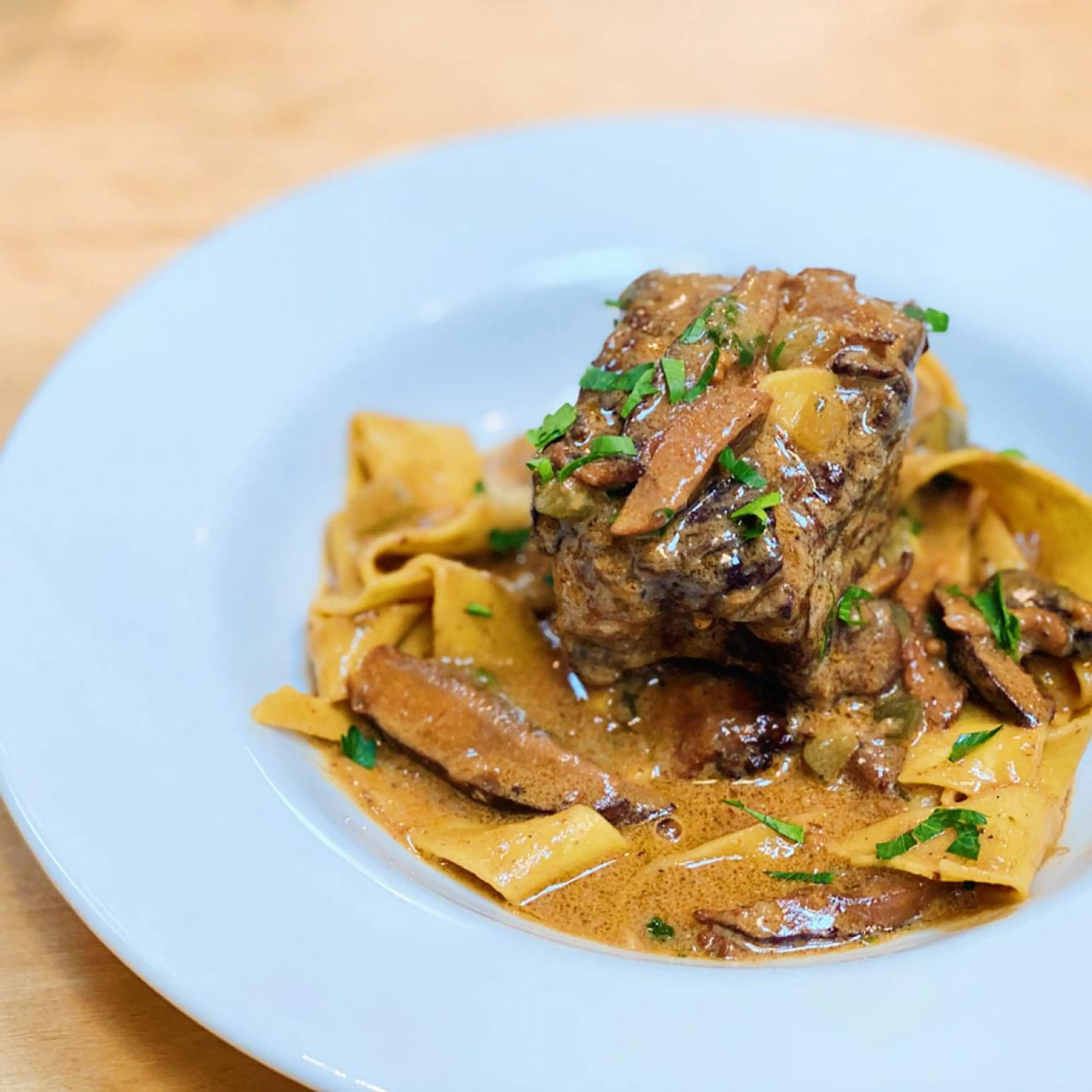 Short Rib Stroganoff