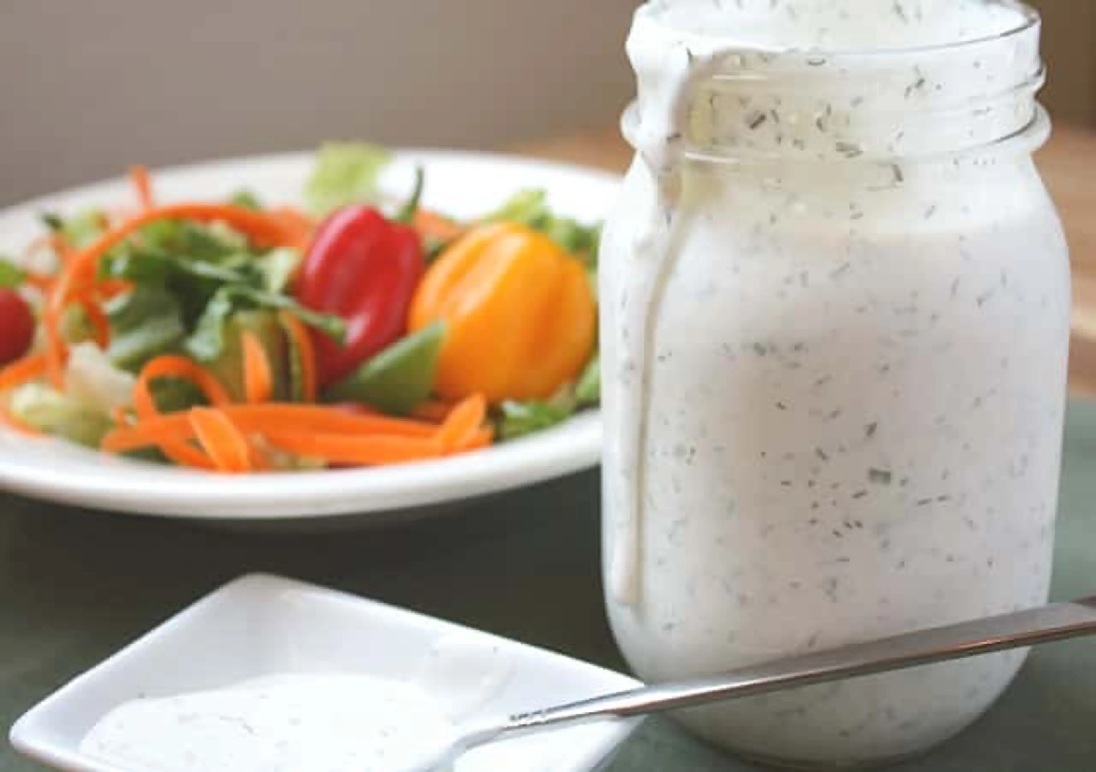 The Best Homemade Ranch Salad Dressing