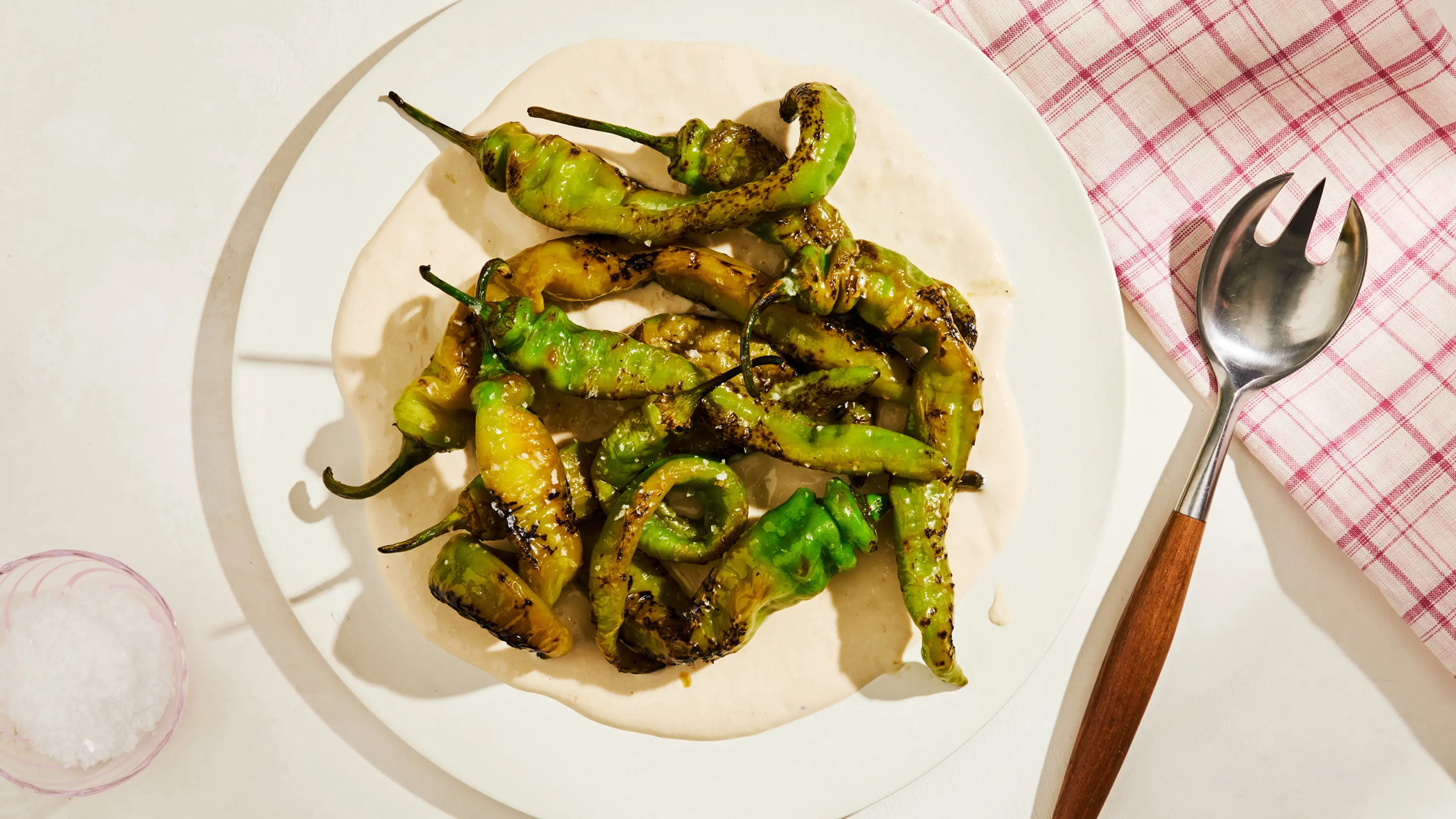 Italian Long Hots With Tahini Yogurt