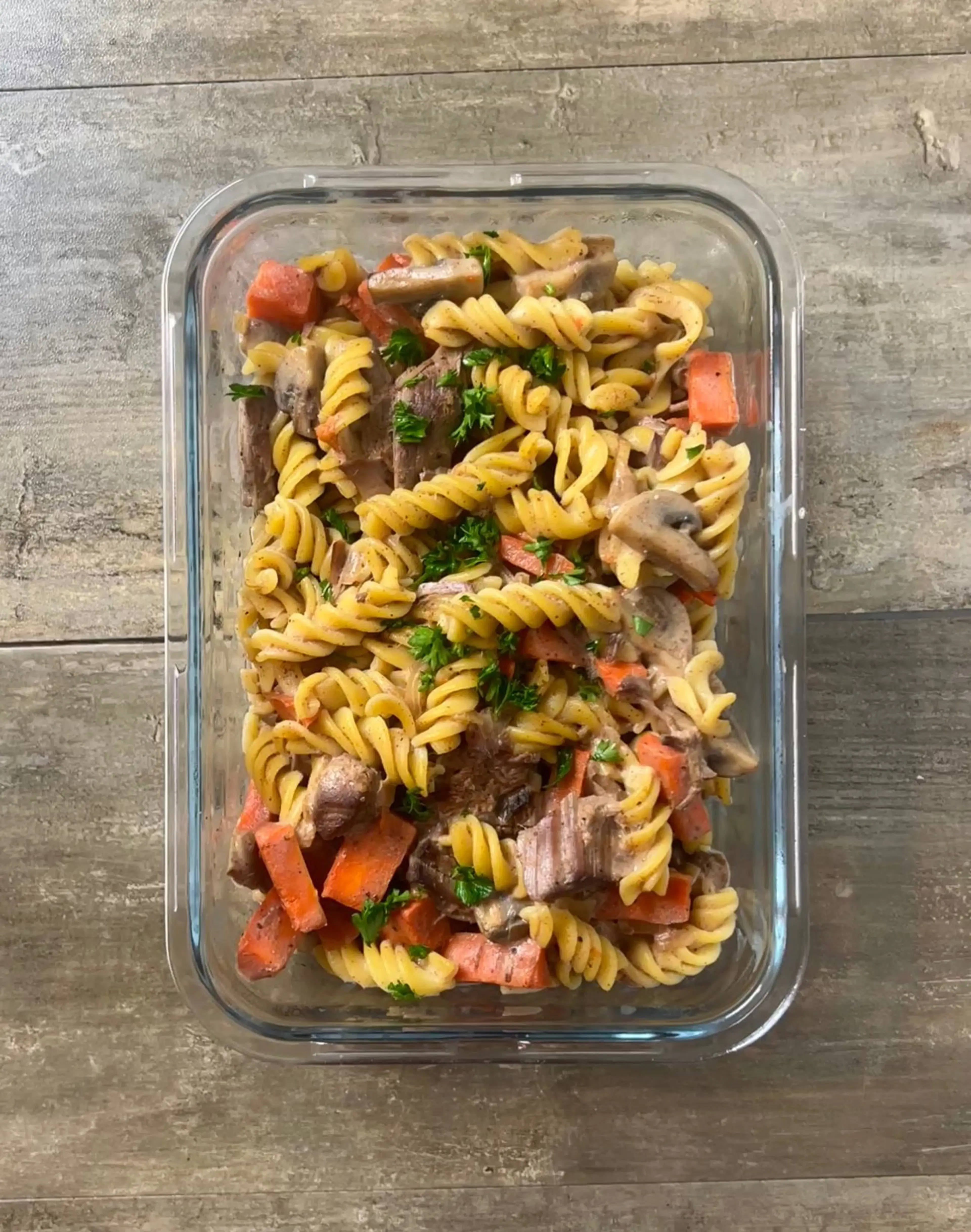 Slow Cooker Big Boy Beef Stroganoff