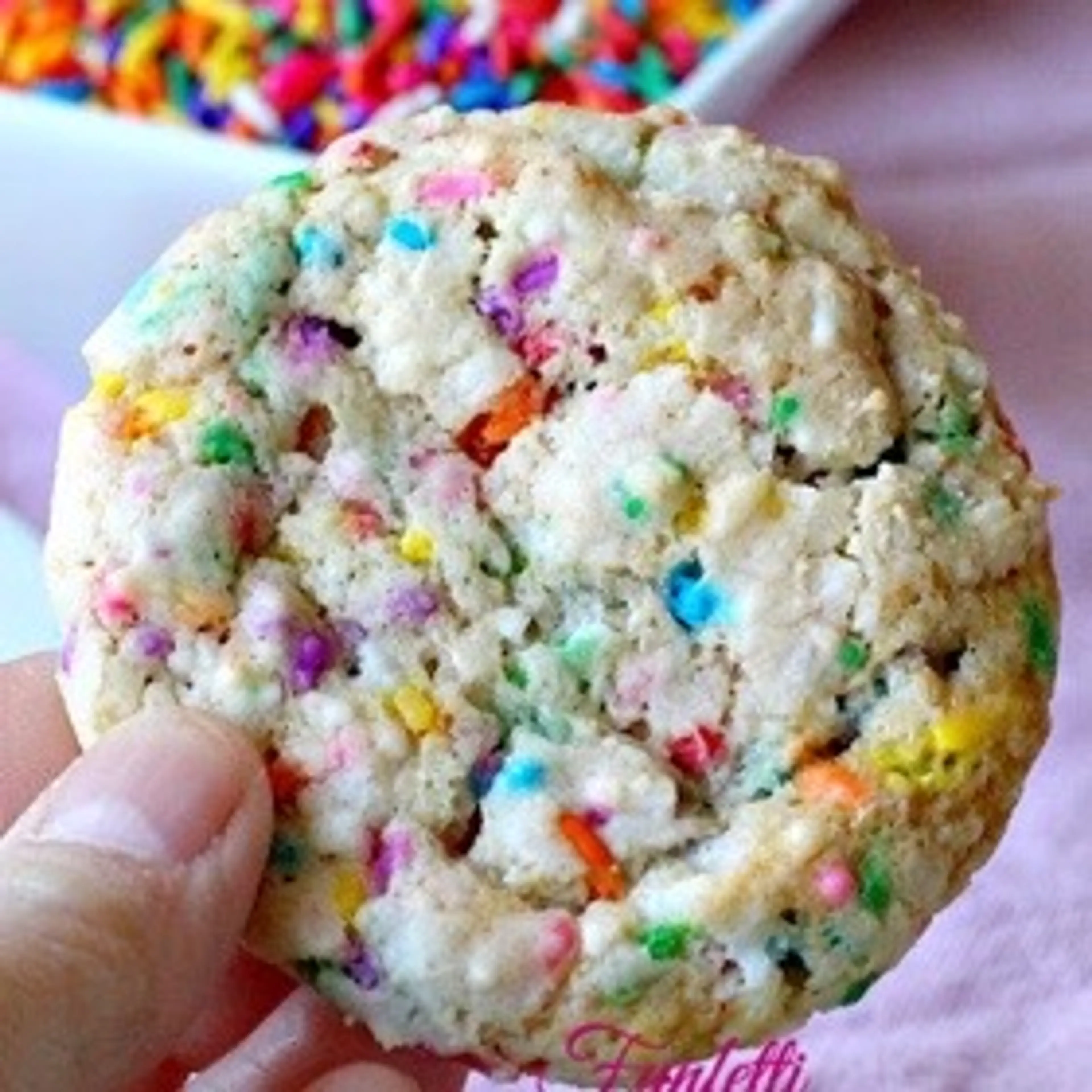 Funfetti Cake Batter Cookies