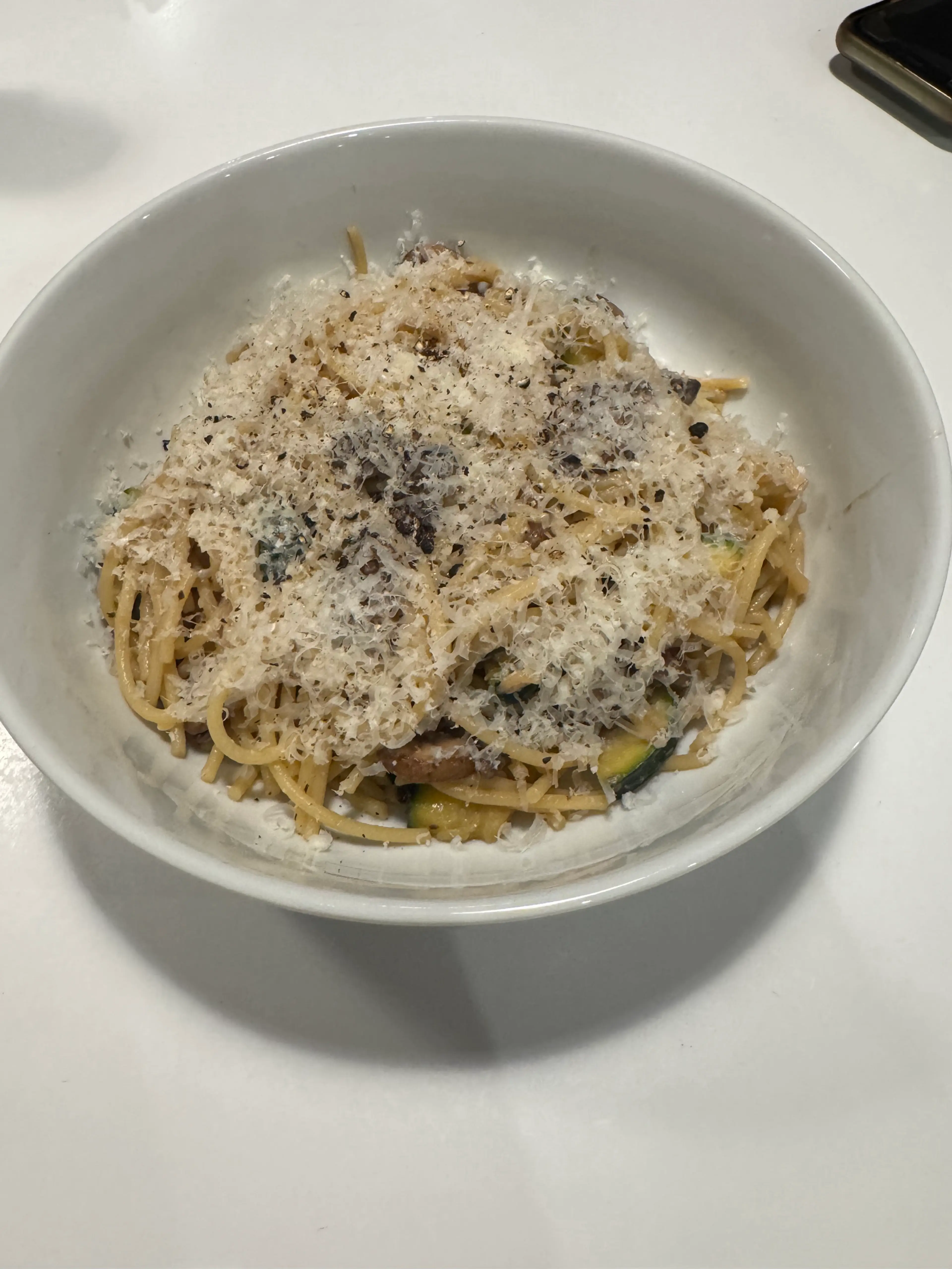 Miso Mushroom Pasta