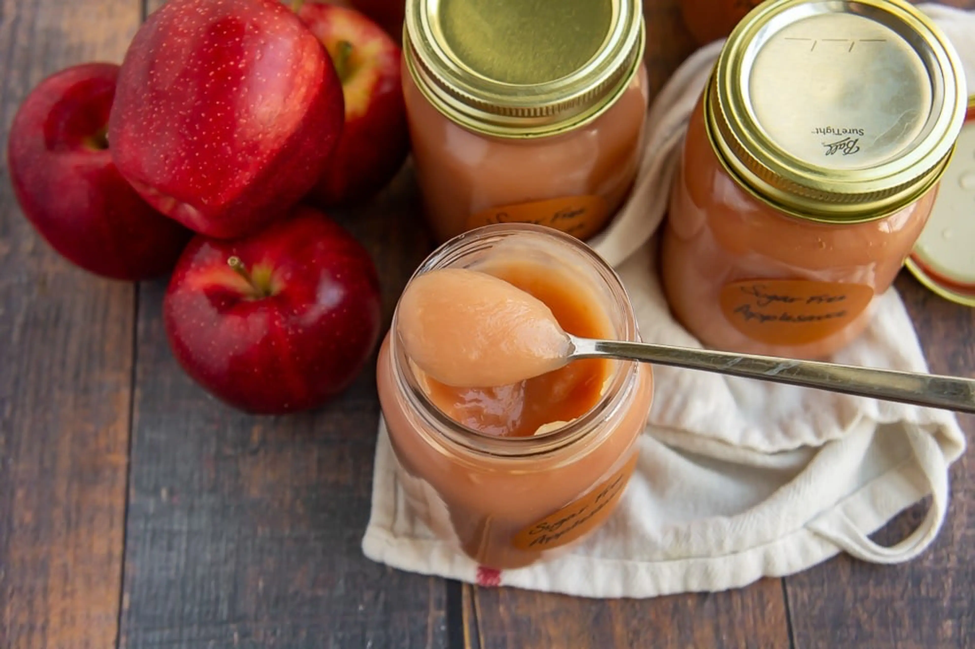 Sugar Free Applesauce {Canning Recipe}