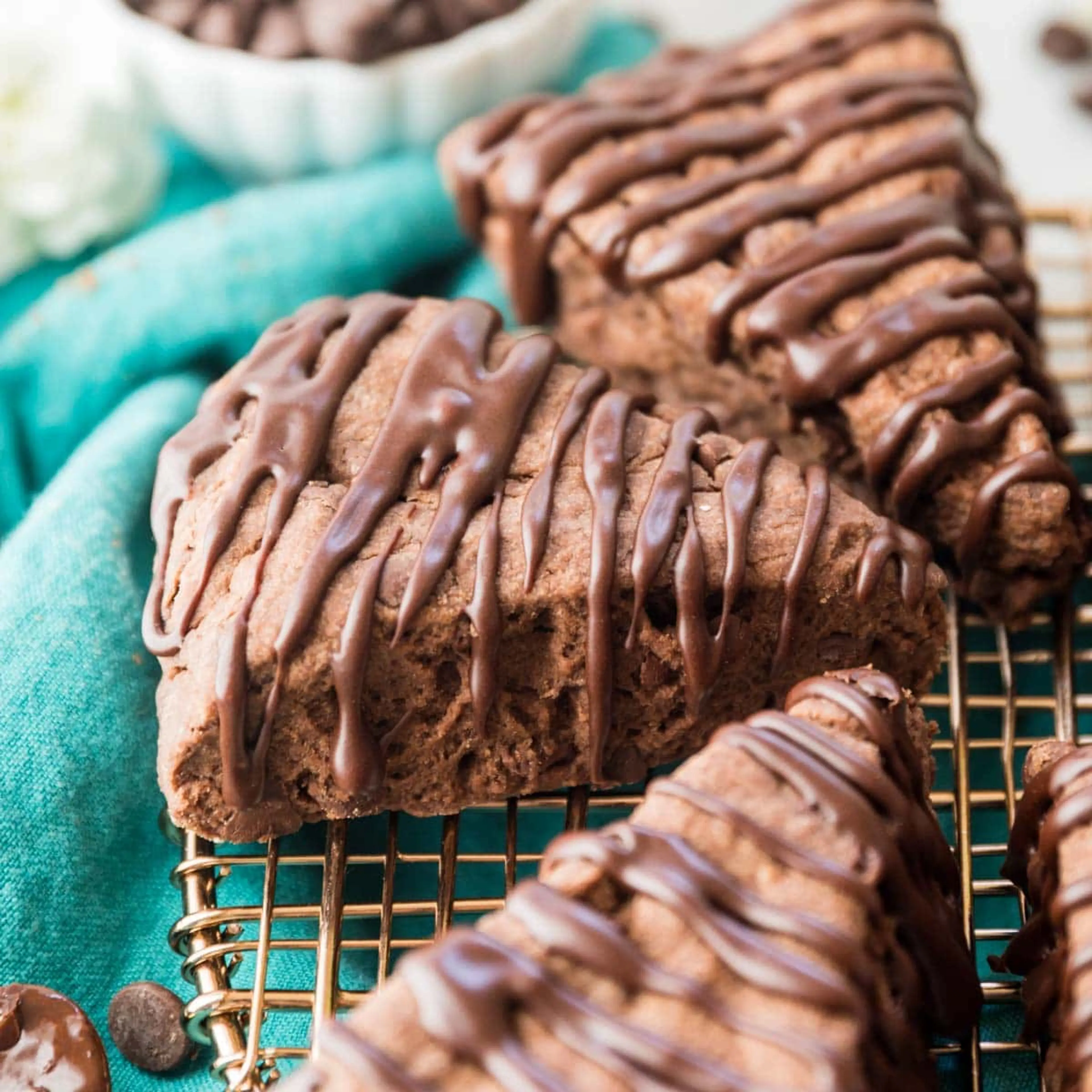 Triple Chocolate Scones