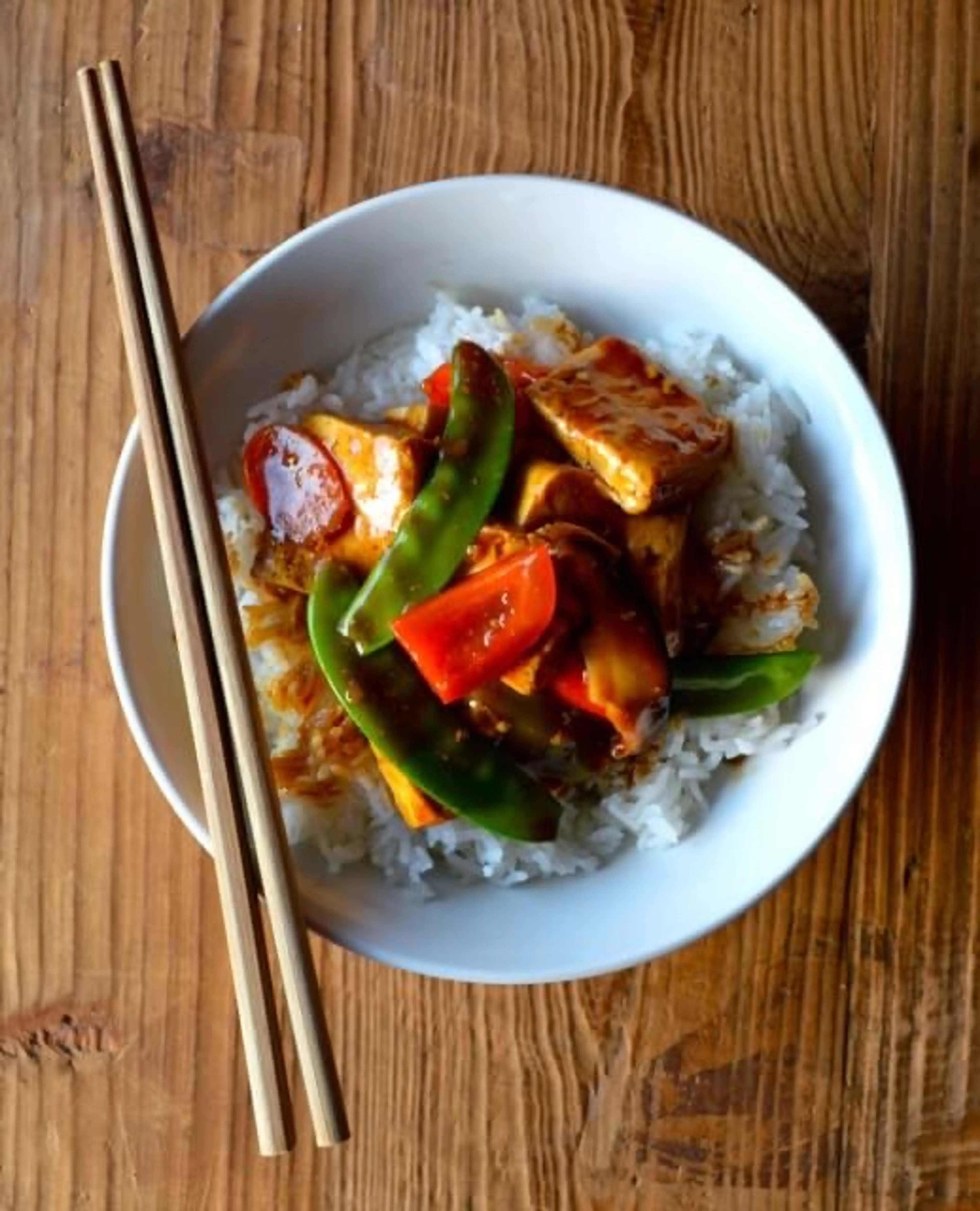 Quick and Easy Braised Tofu (Hongshao Dofu)