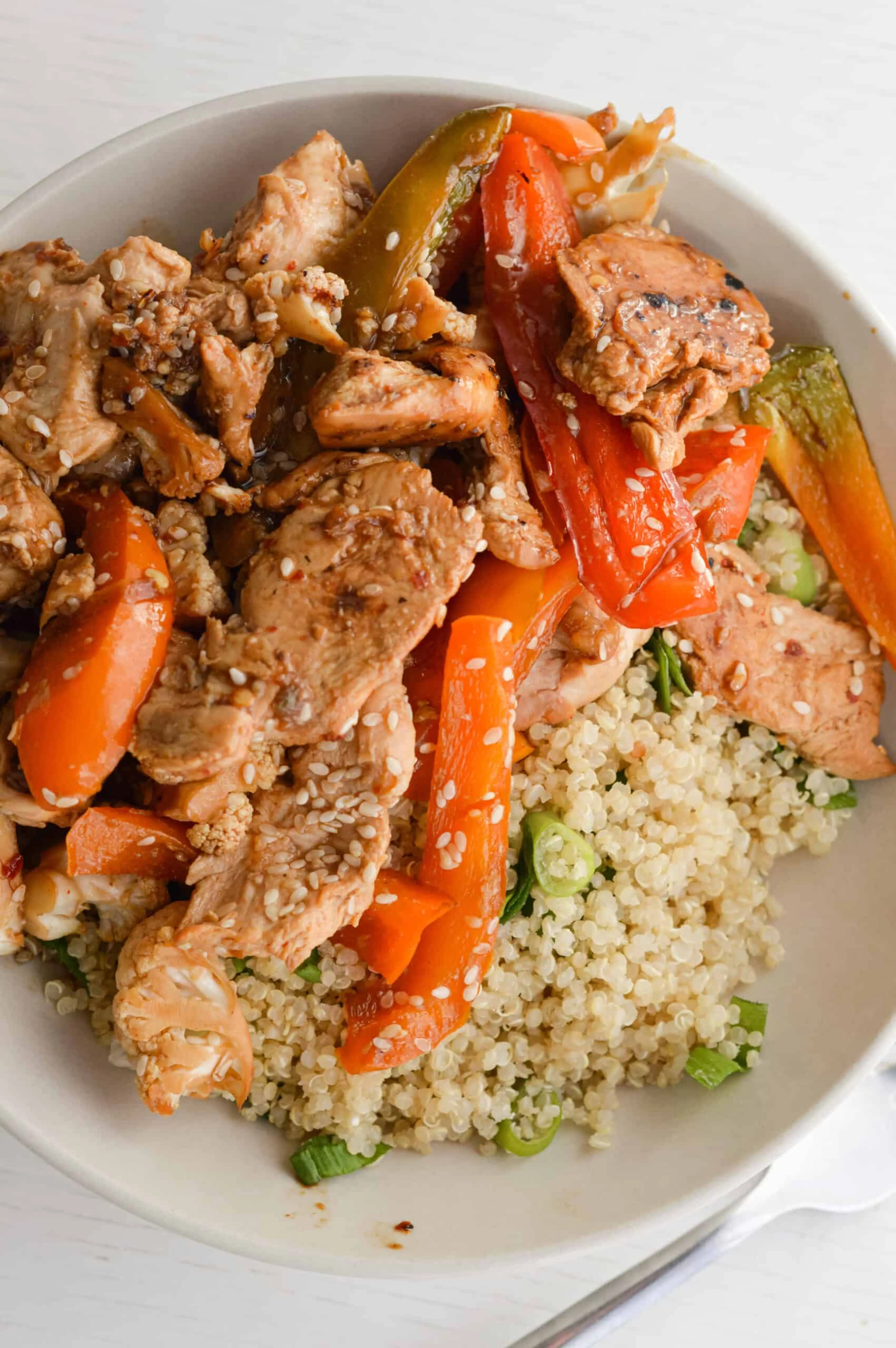 Sheet Pan Sesame Chicken and Vegetables