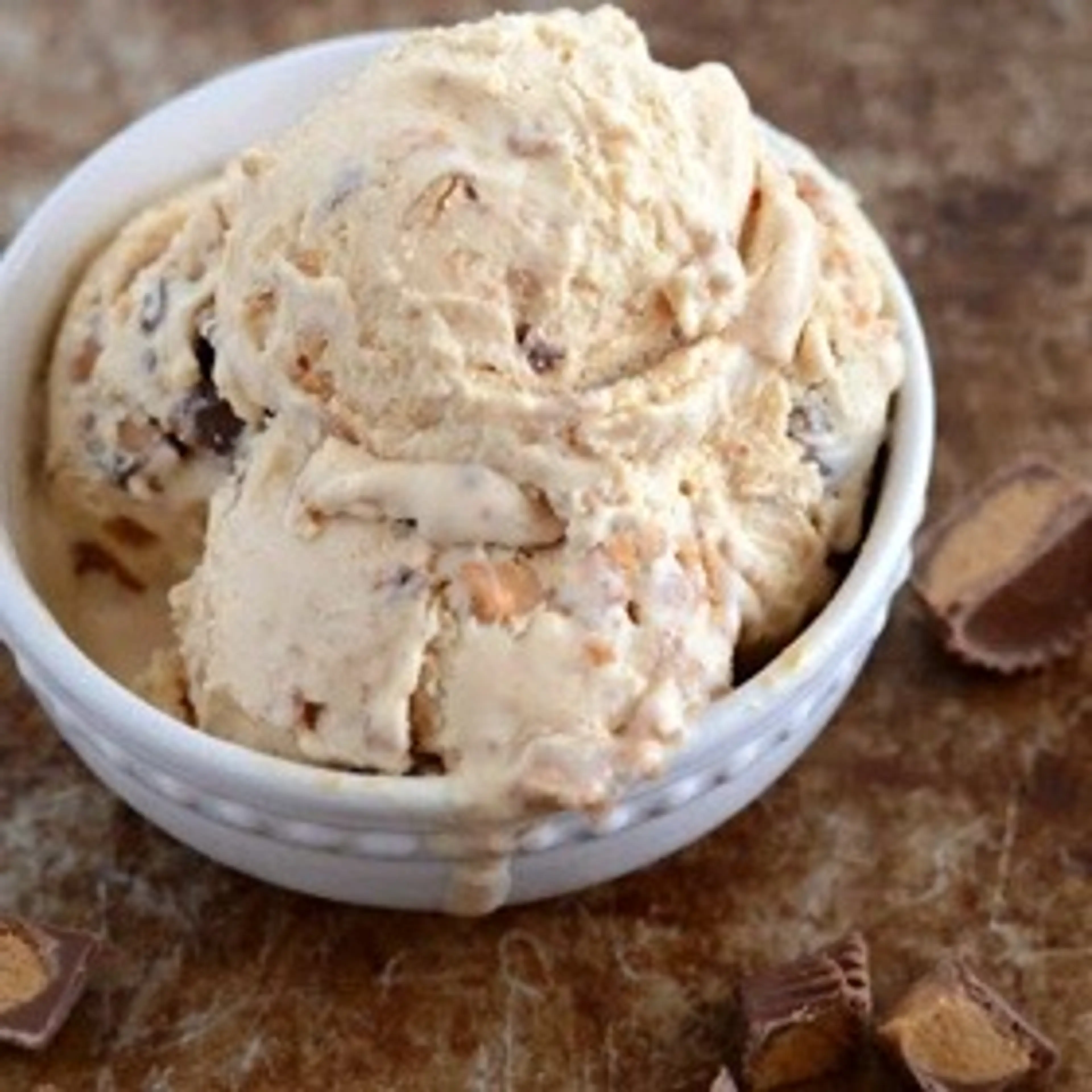 Peanut Butter Lover Reese's Ice Cream Recipe - Creations by