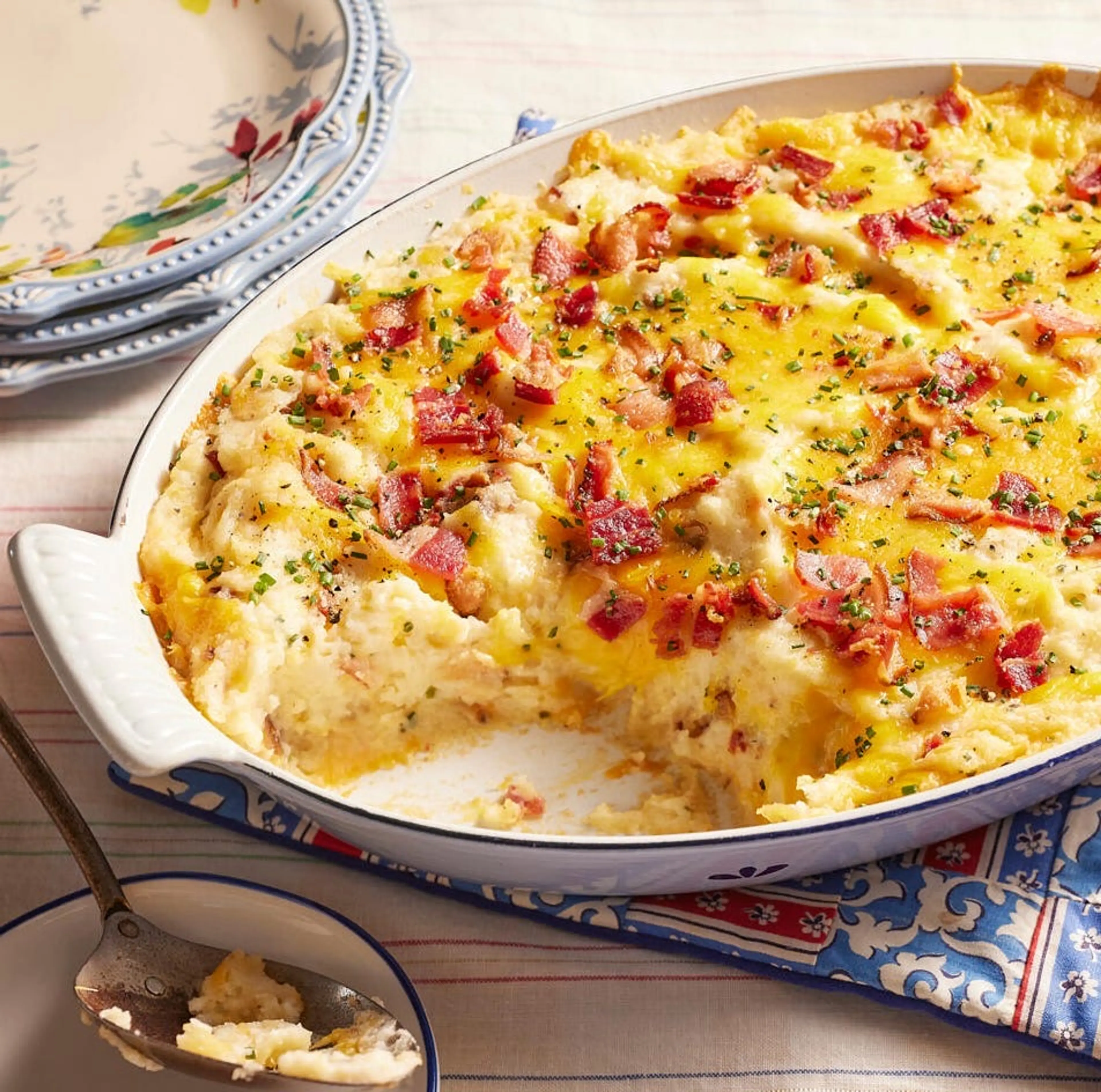 Twice Baked Potato Casserole