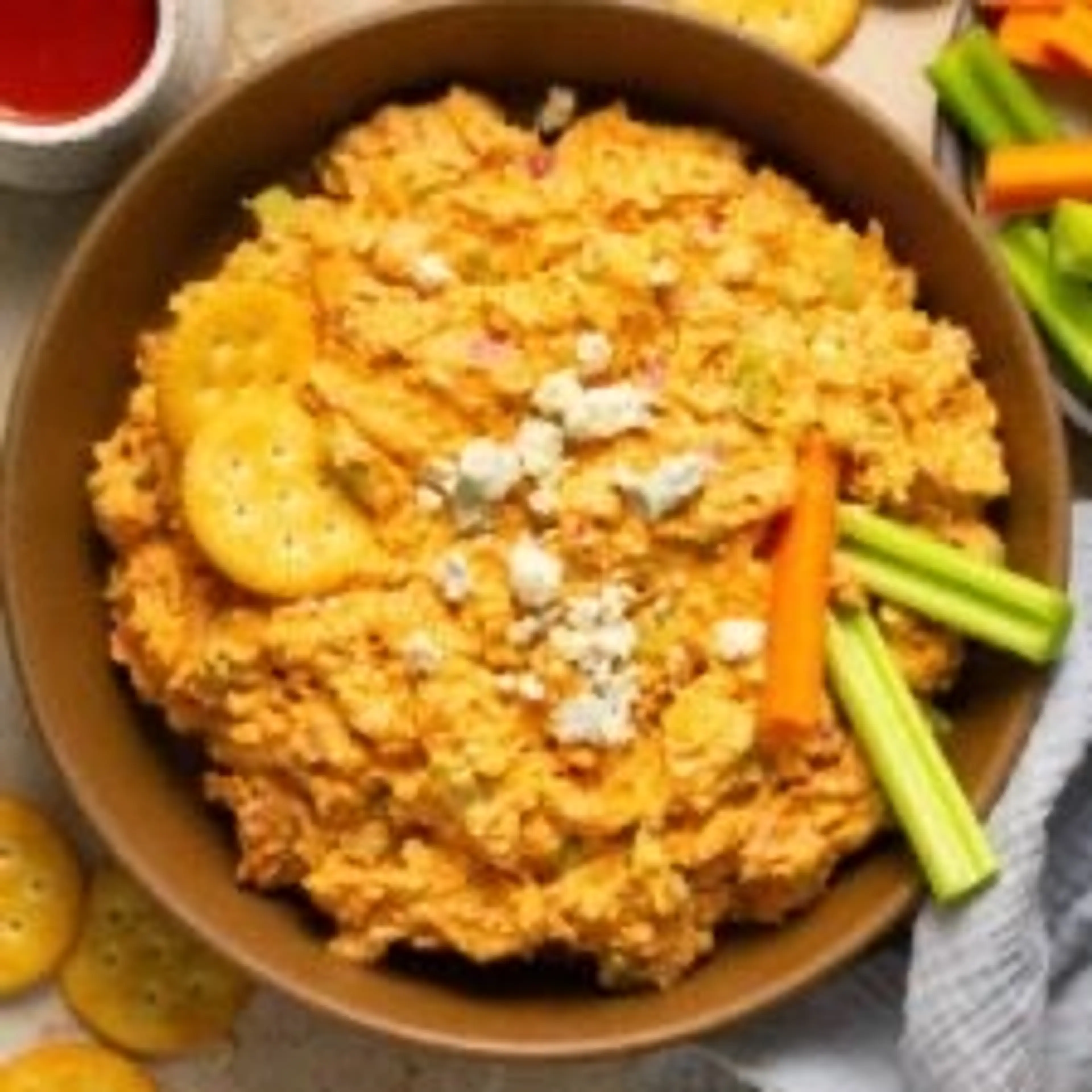 Healthy Buffalo Chicken Salad