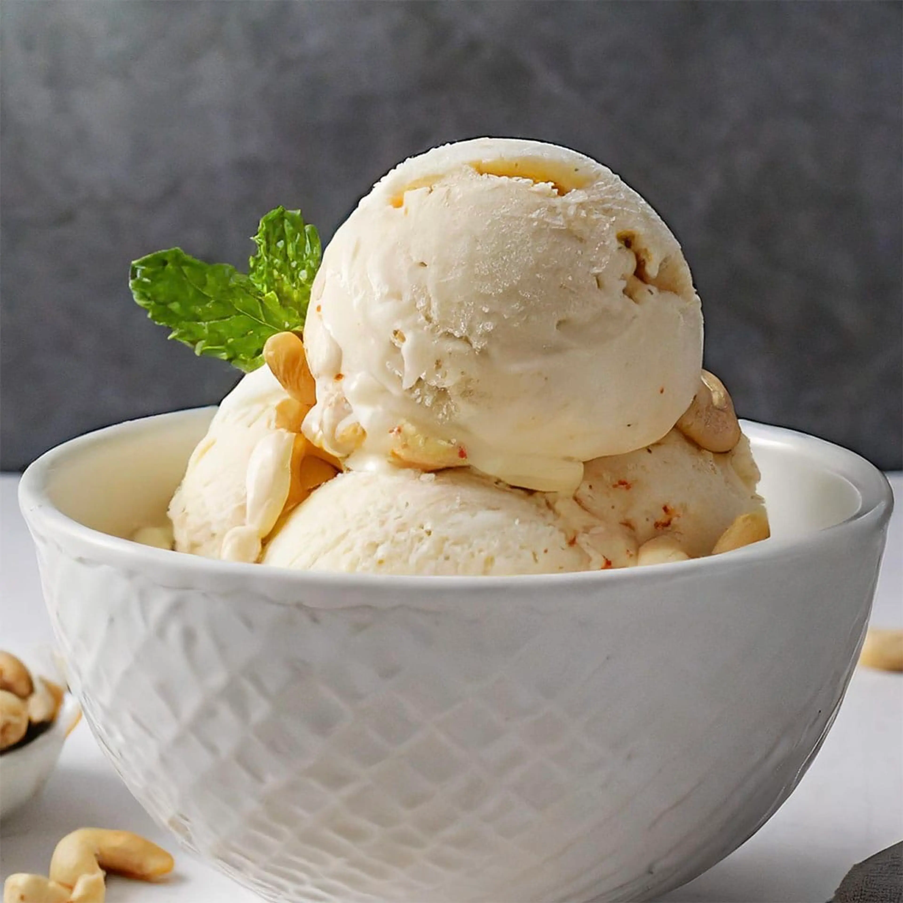 4-Ingredient Cashew Milk Ice Cream