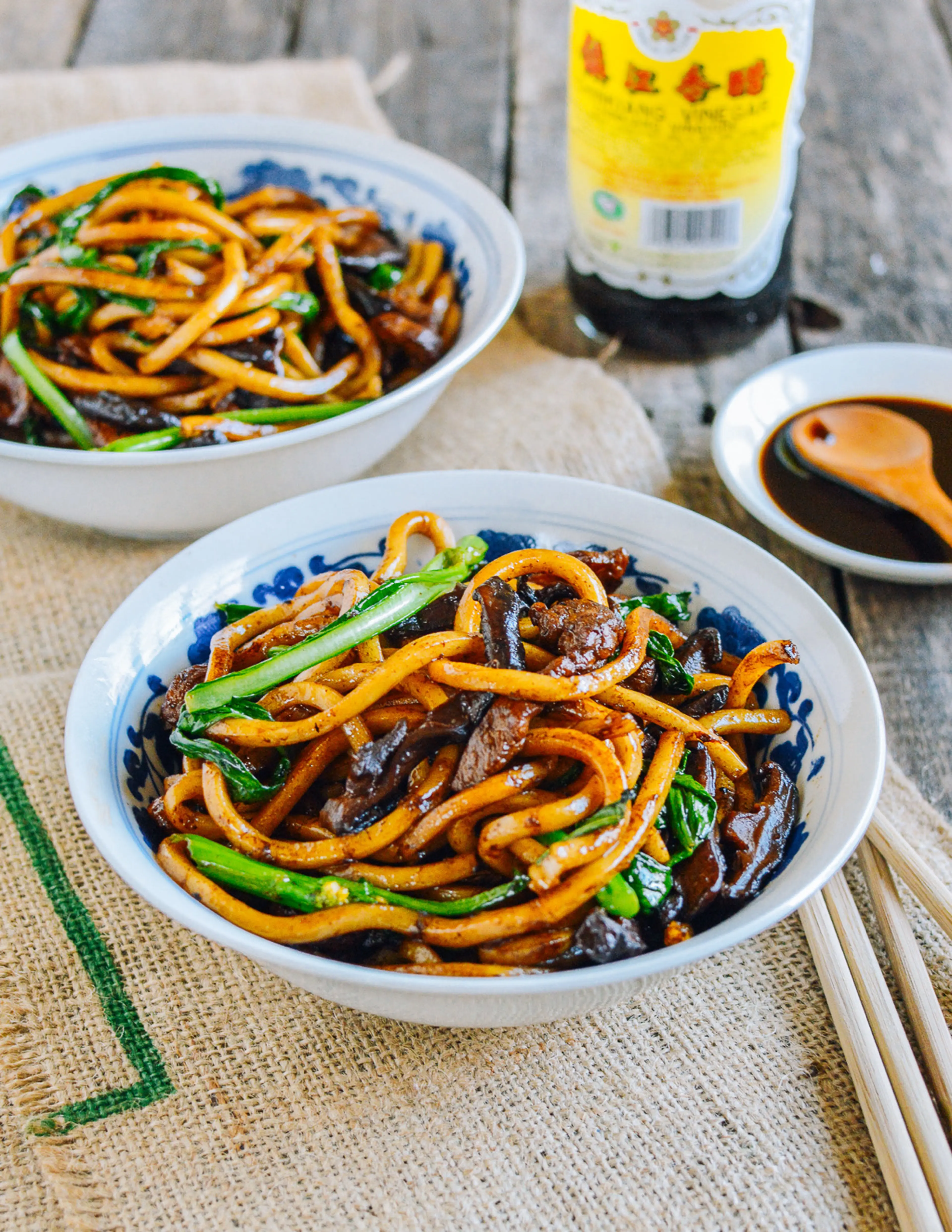 Shanghai Fried Noodles (Cu Chao Mian)