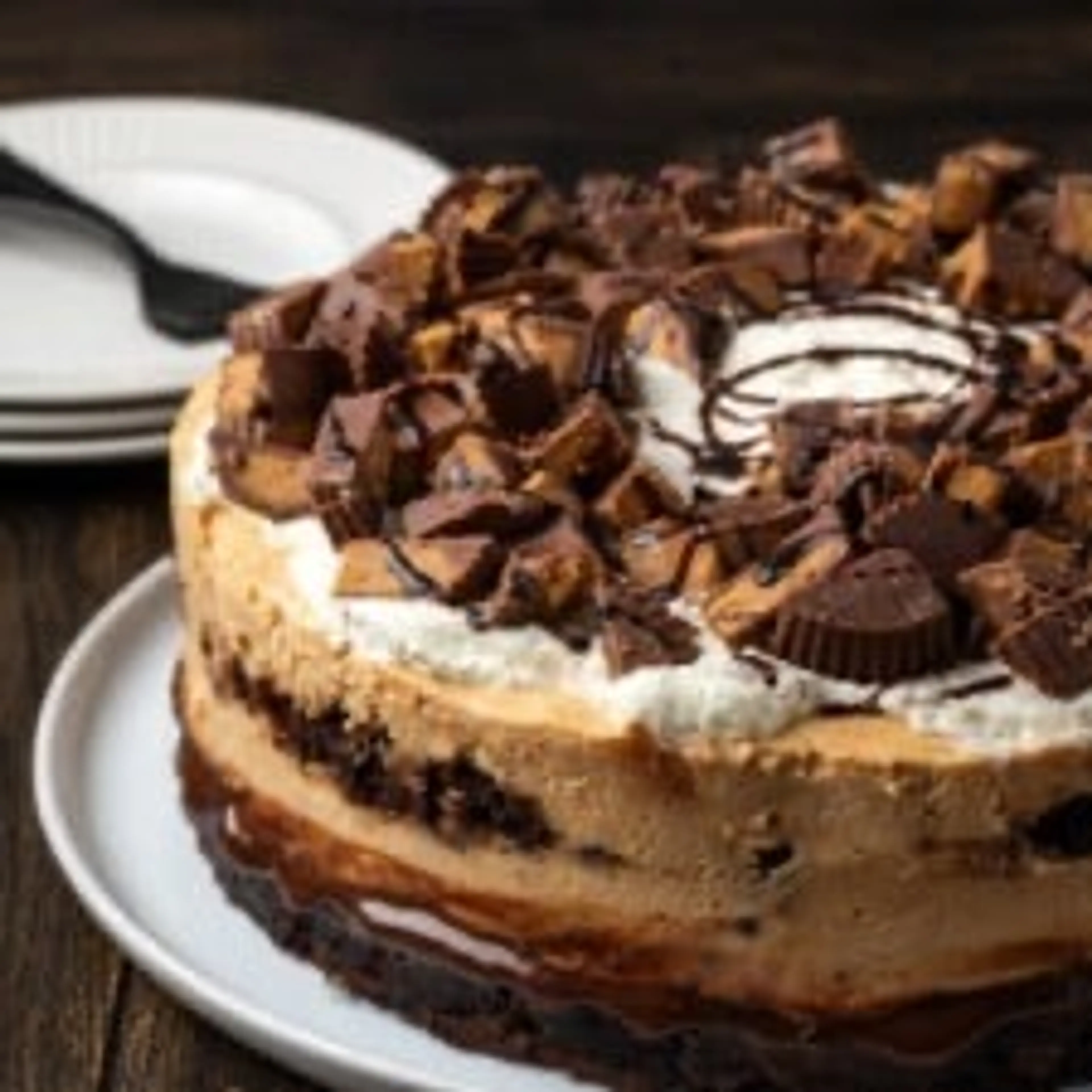 Peanut butter Brownie Cheesecake