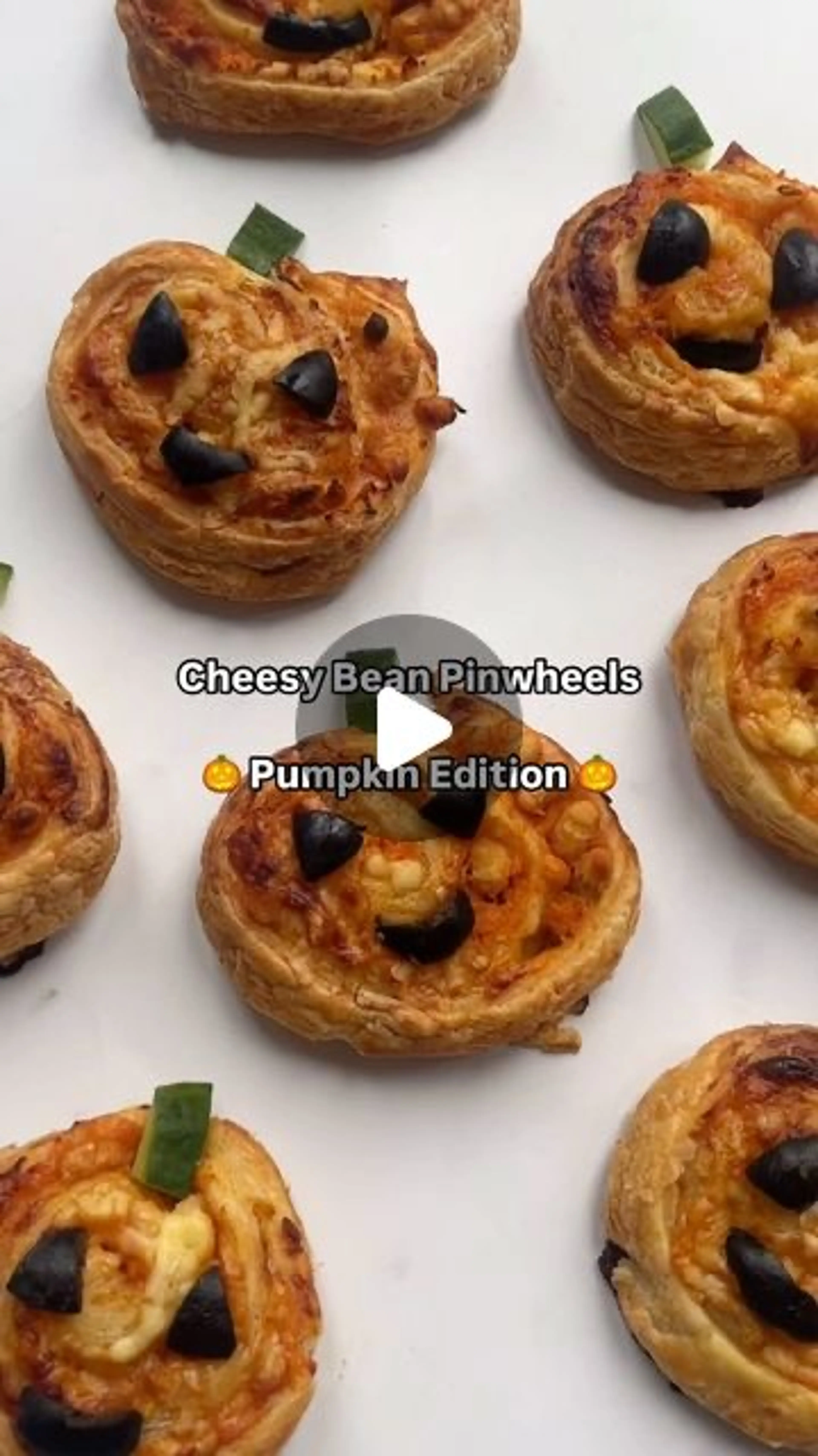 Cheesy Bean Pinwheels