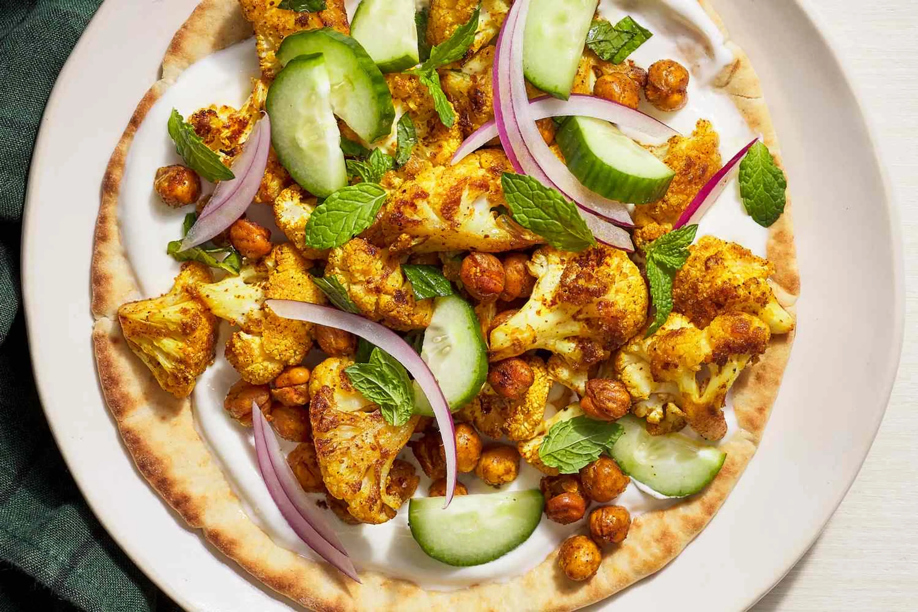 Shawarma-Seasoned Cauliflower and Chi