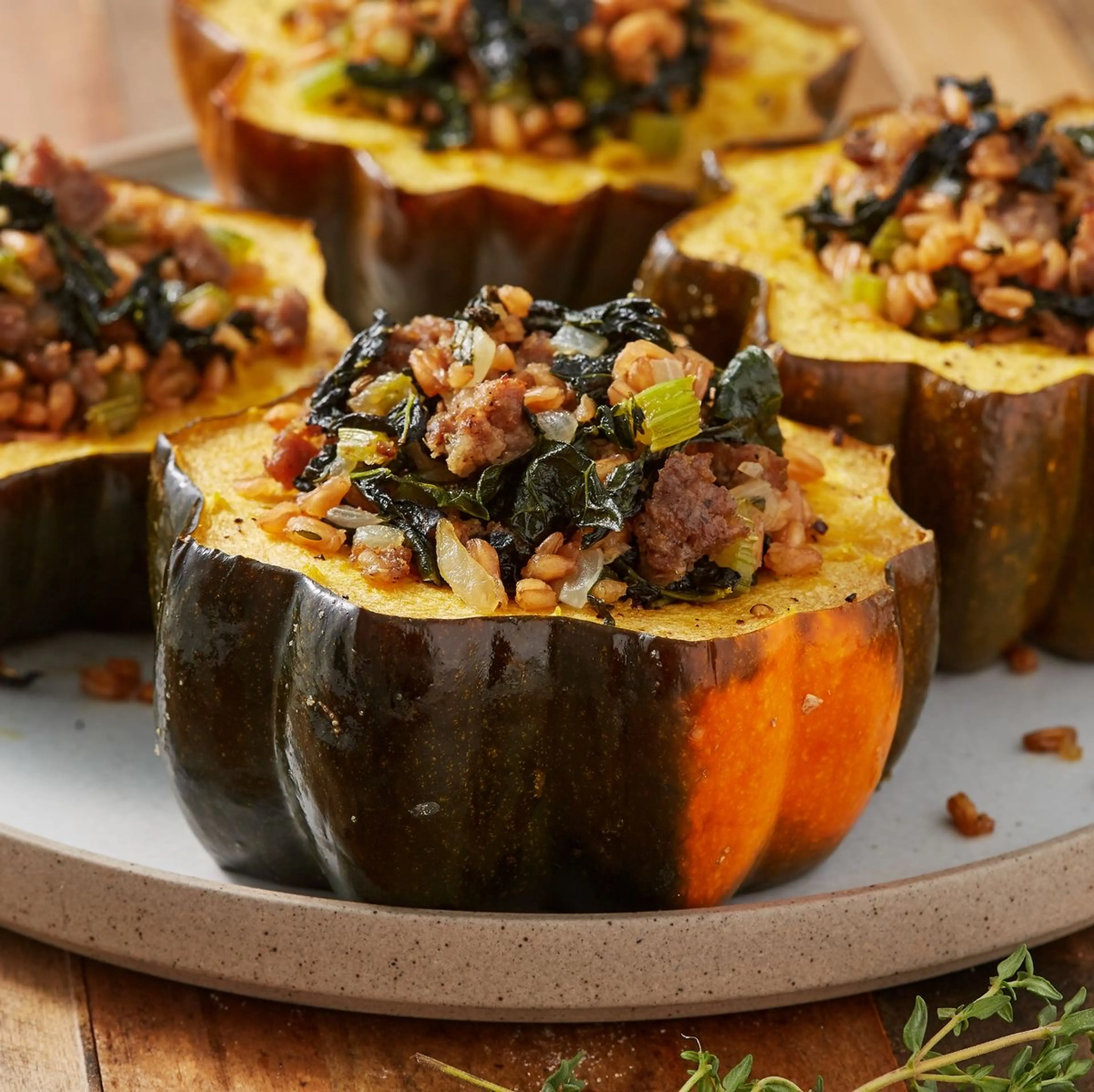 Stuffed Acorn Squash