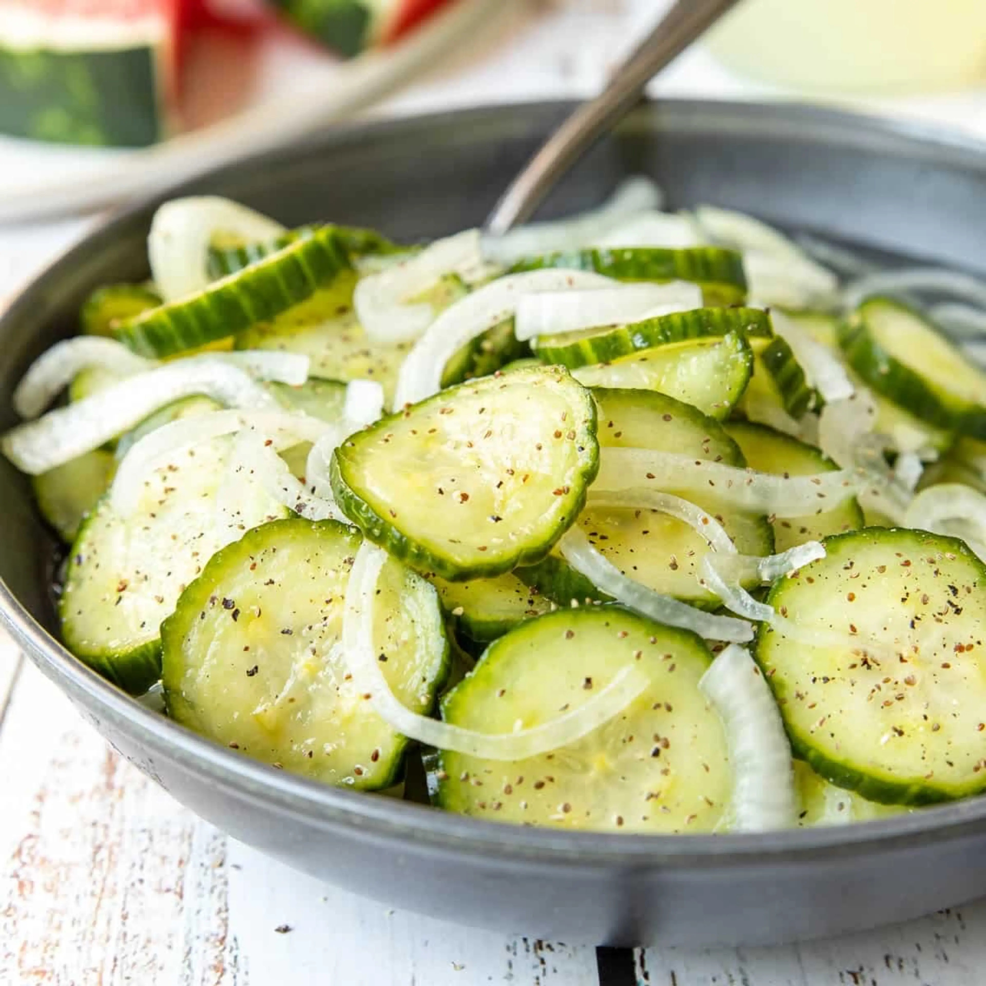 Cucumber and Onion Salad Recipe