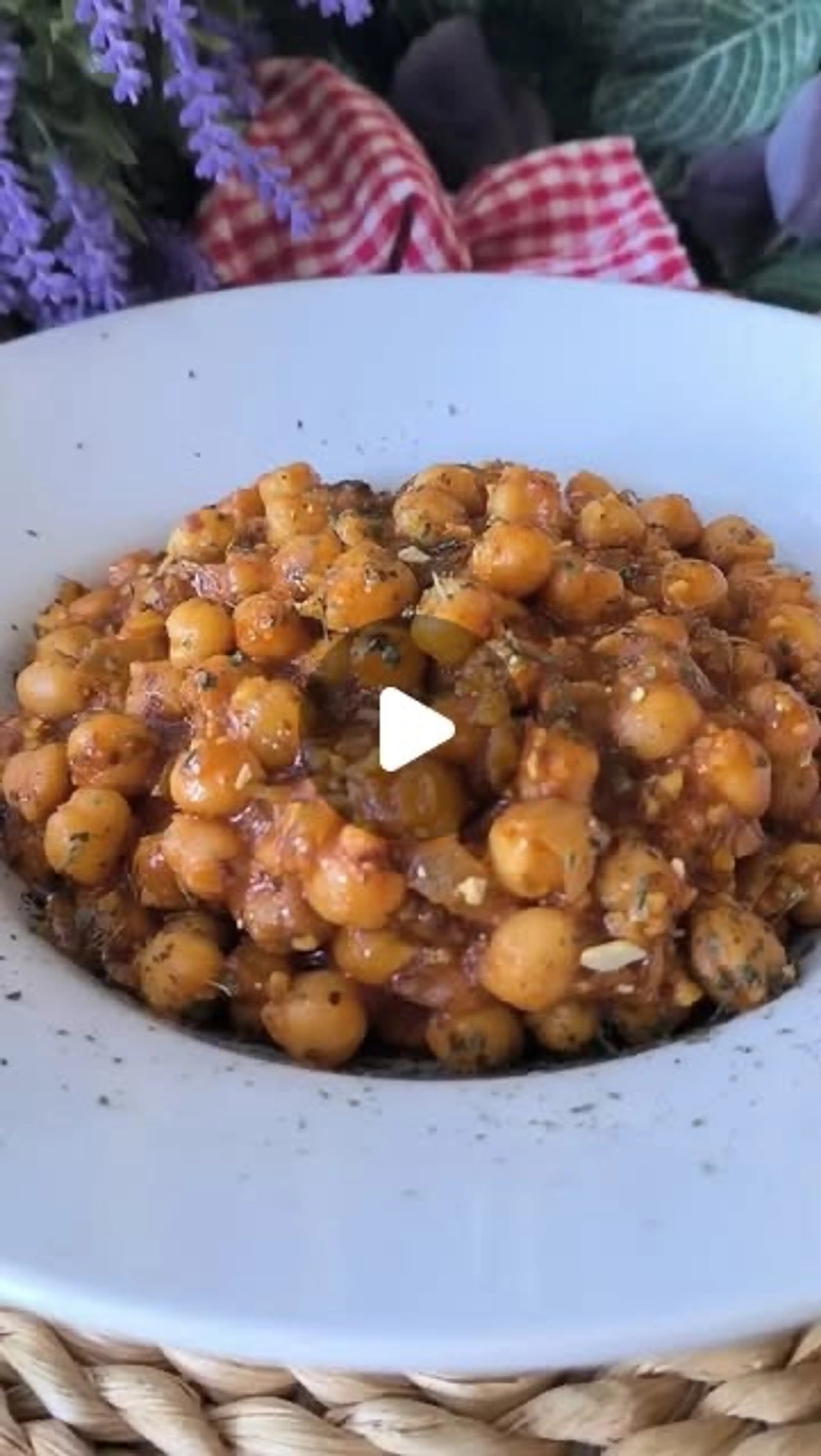 Garbanzos En Salsa De Almendras