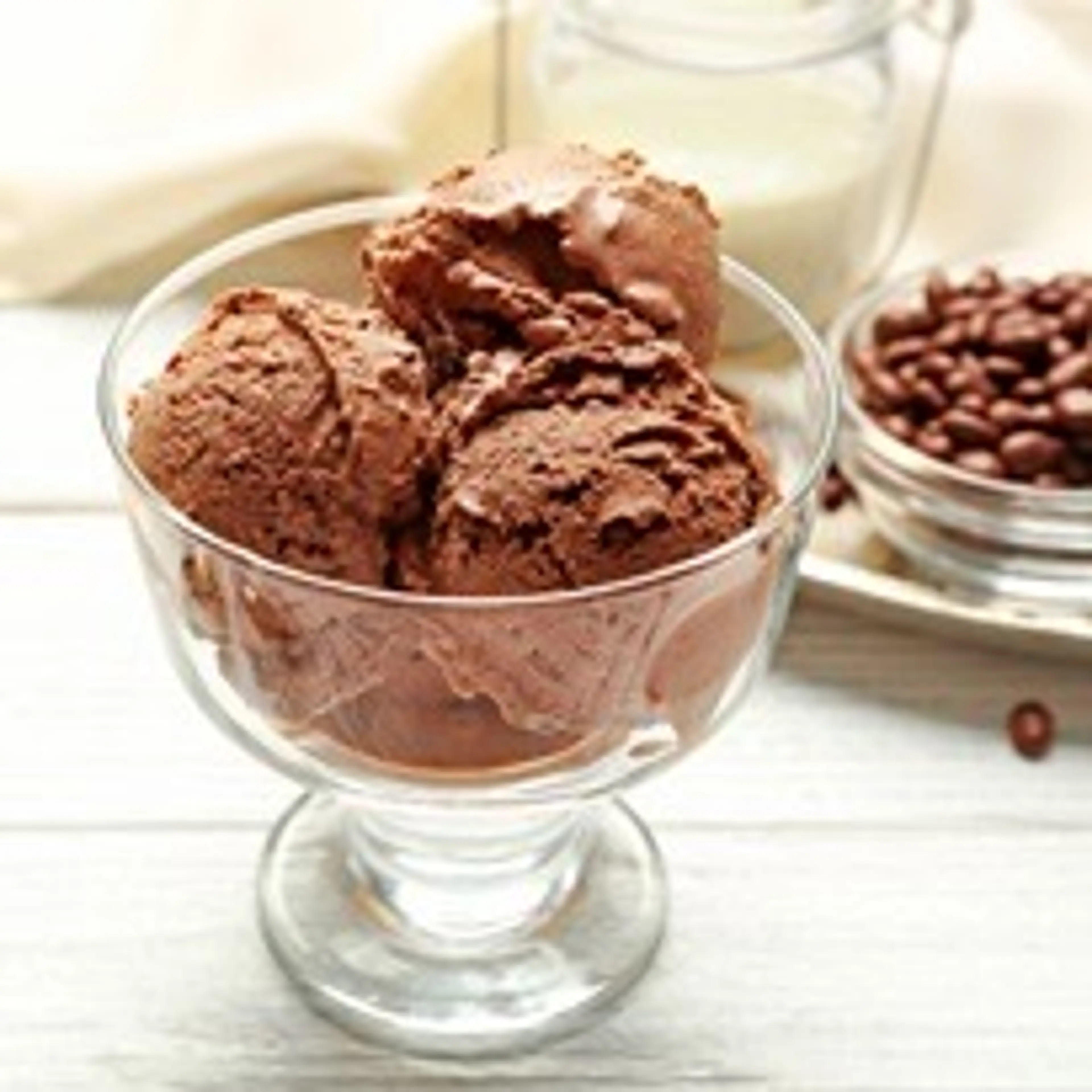 Chocolate Cashew Ice Cream