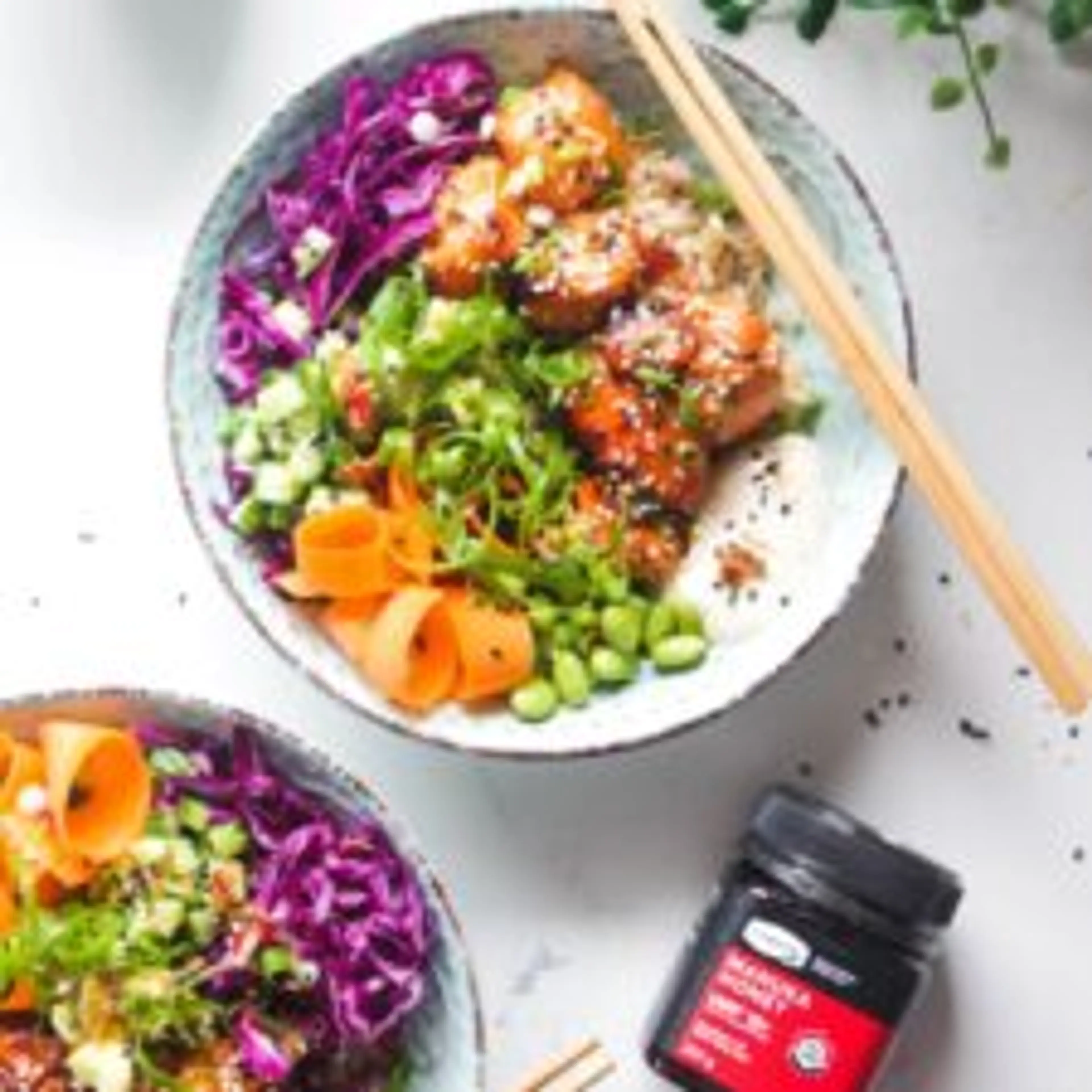 Salmon Poke Bowls