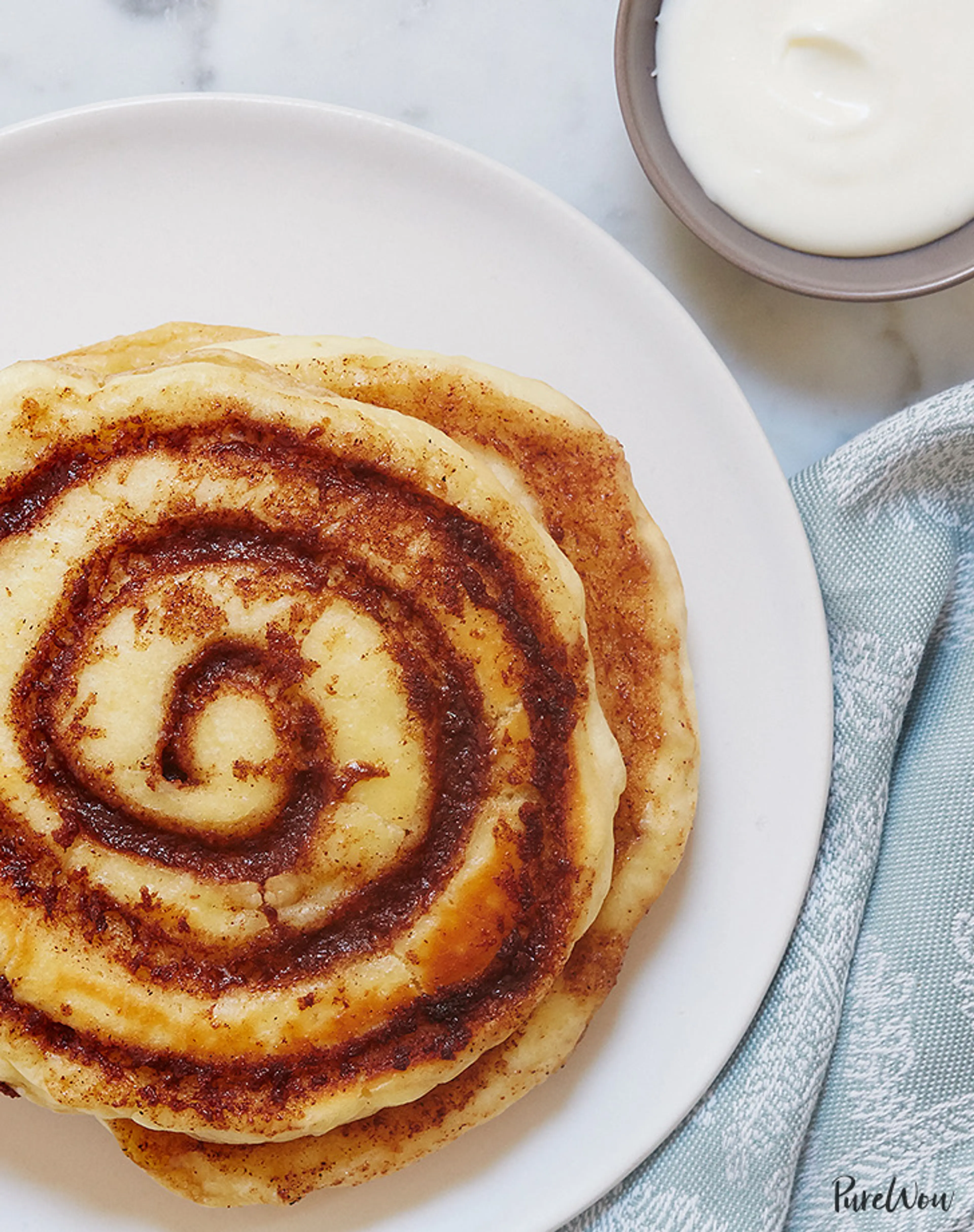 Cinnamon-roll Pancakes