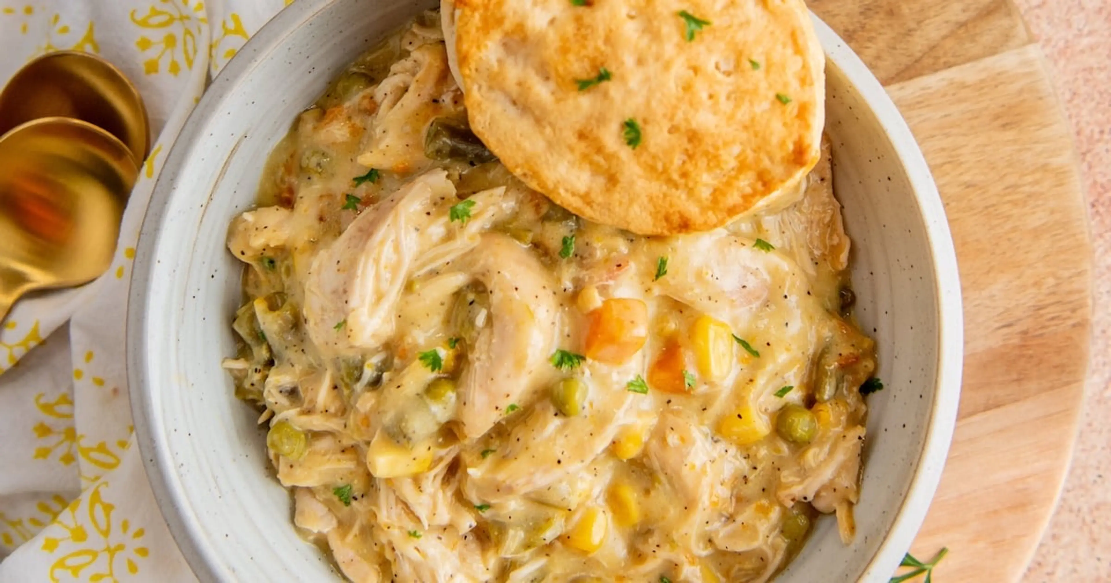 Crock Pot Chicken Pot Pie