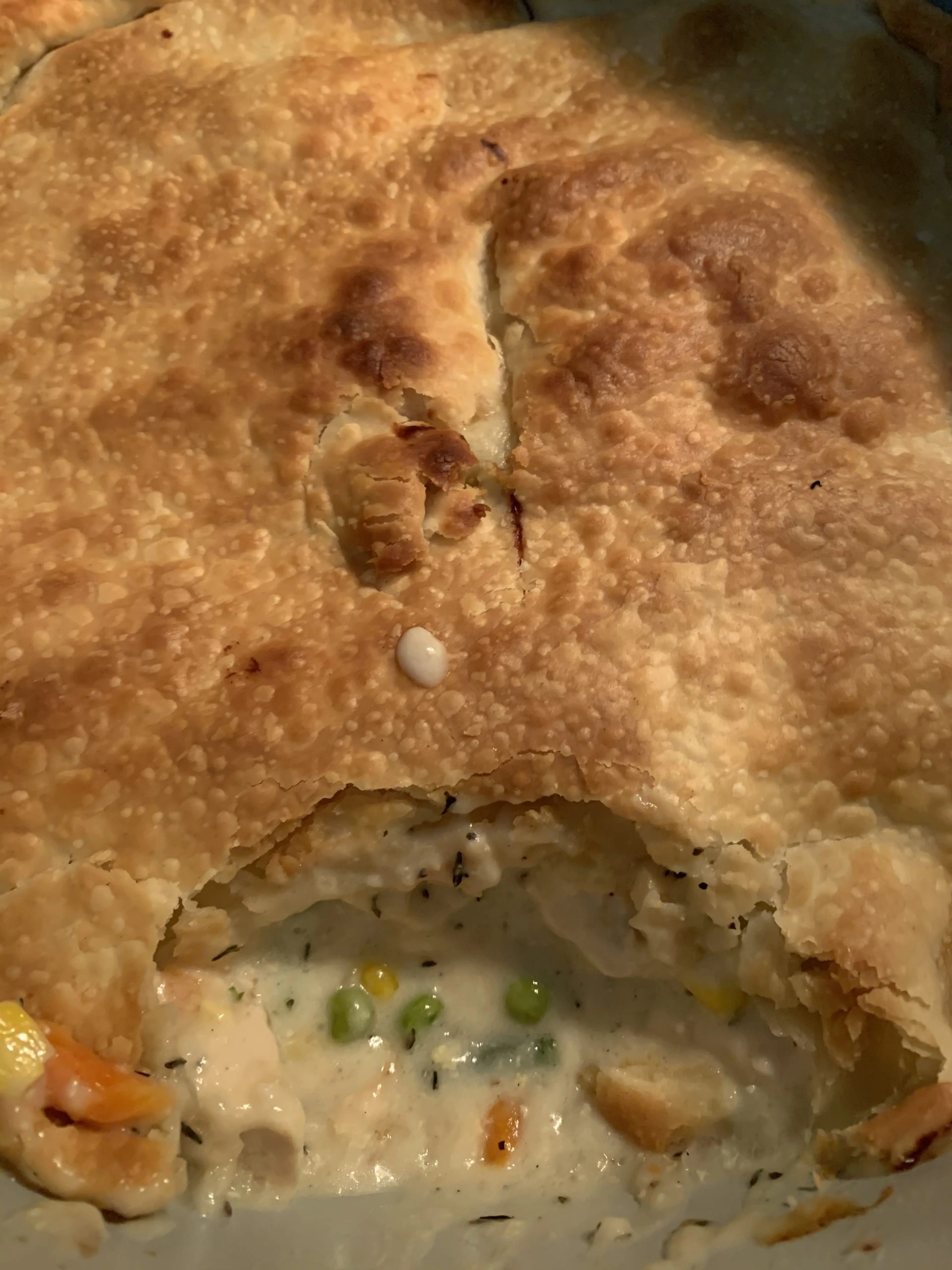 Ninja Foodi Chicken Pot Pie