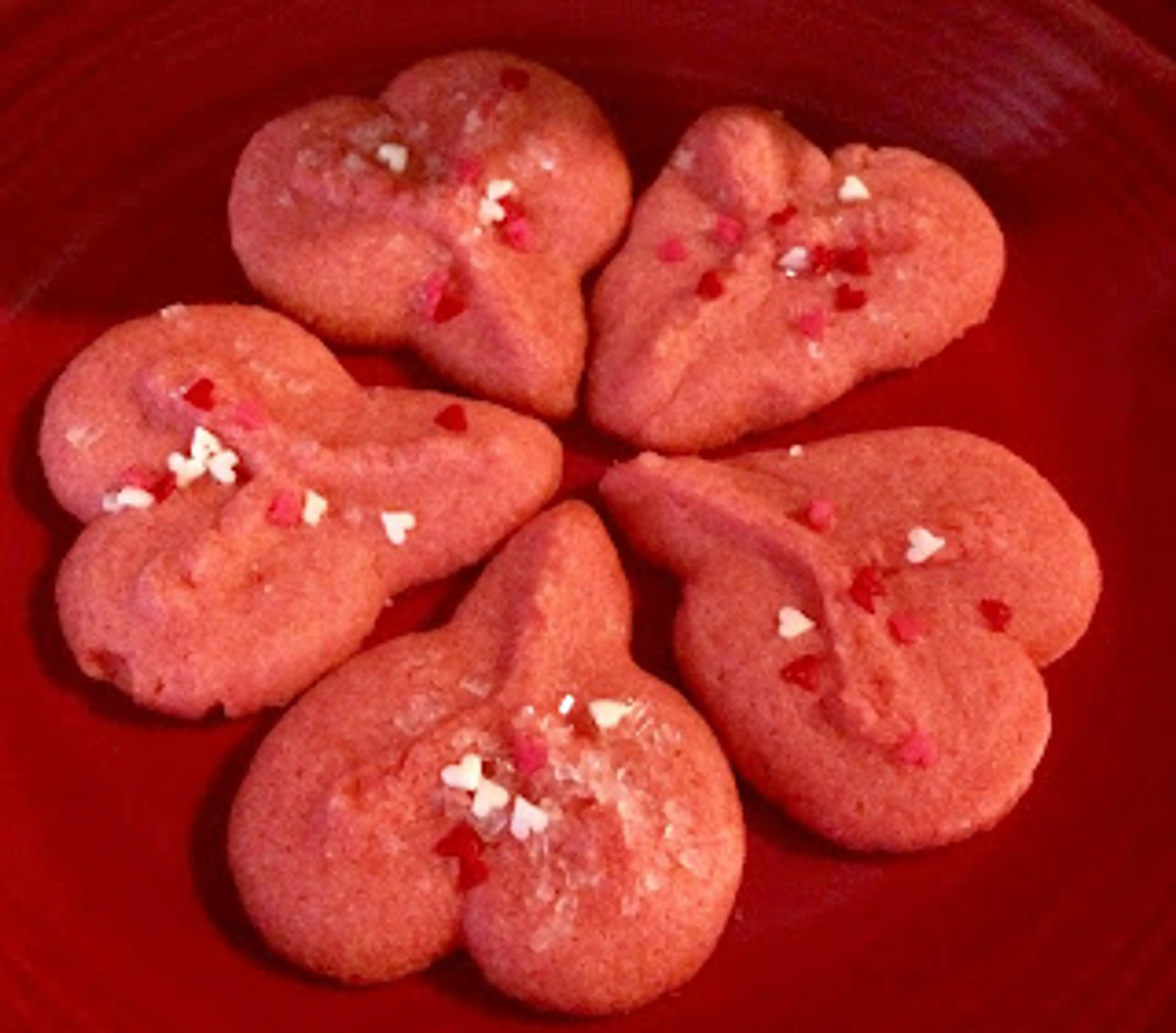 Strawberry Spritz Hearts