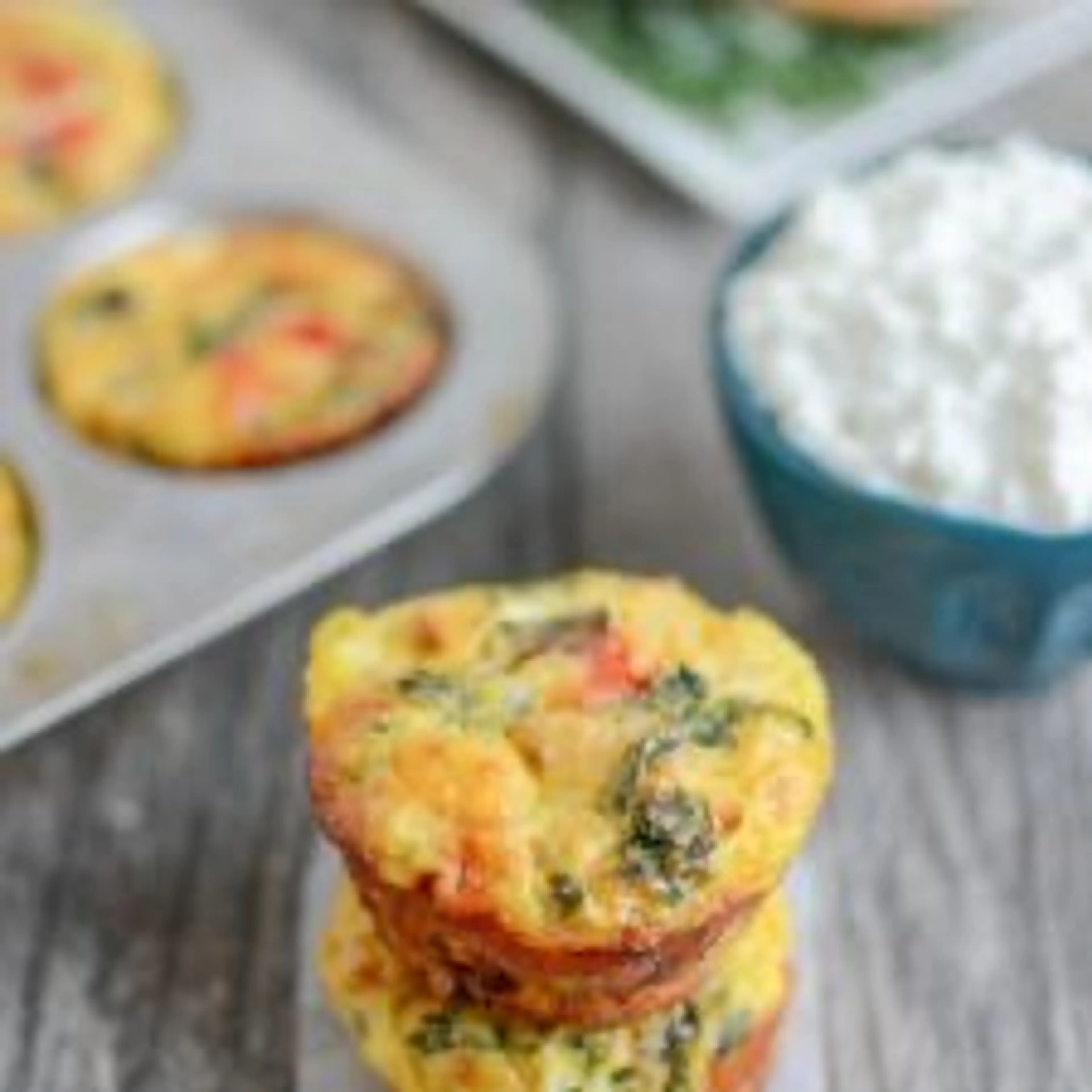 Cottage Cheese Egg Muffins Recipe